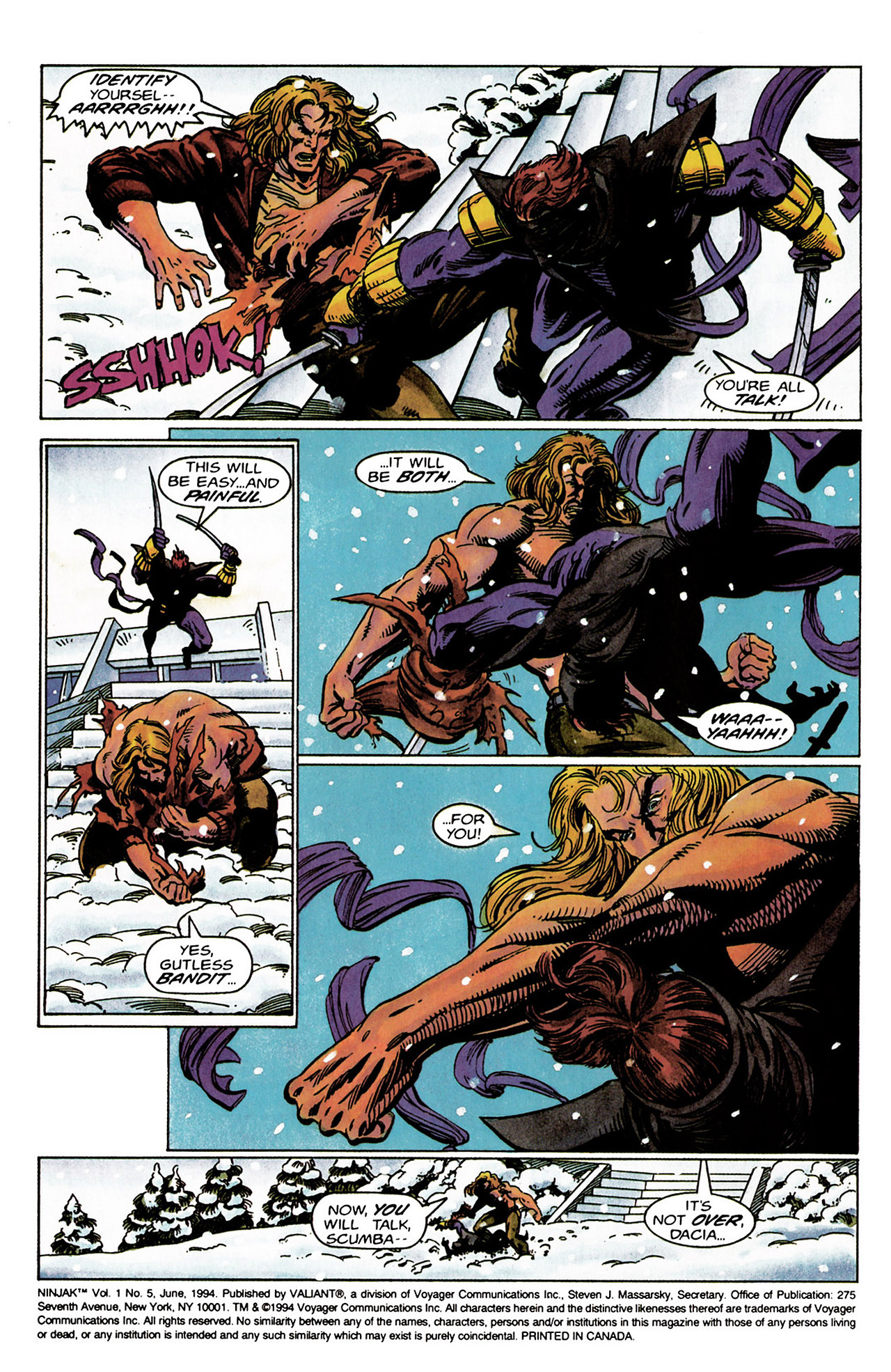 Read online Ninjak (1994) comic -  Issue #5 - 3