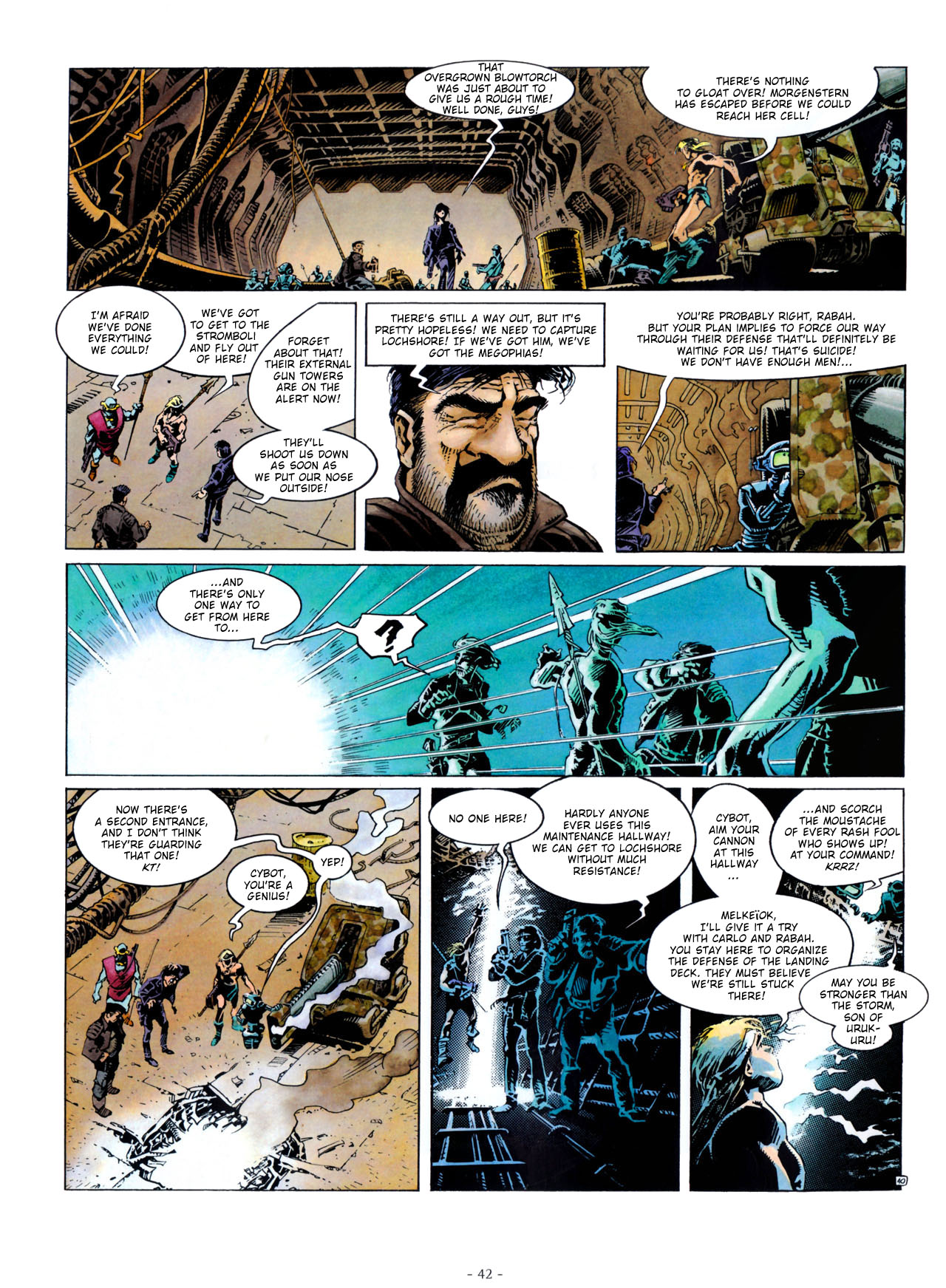 Read online Aquablue comic -  Issue #3 - 43