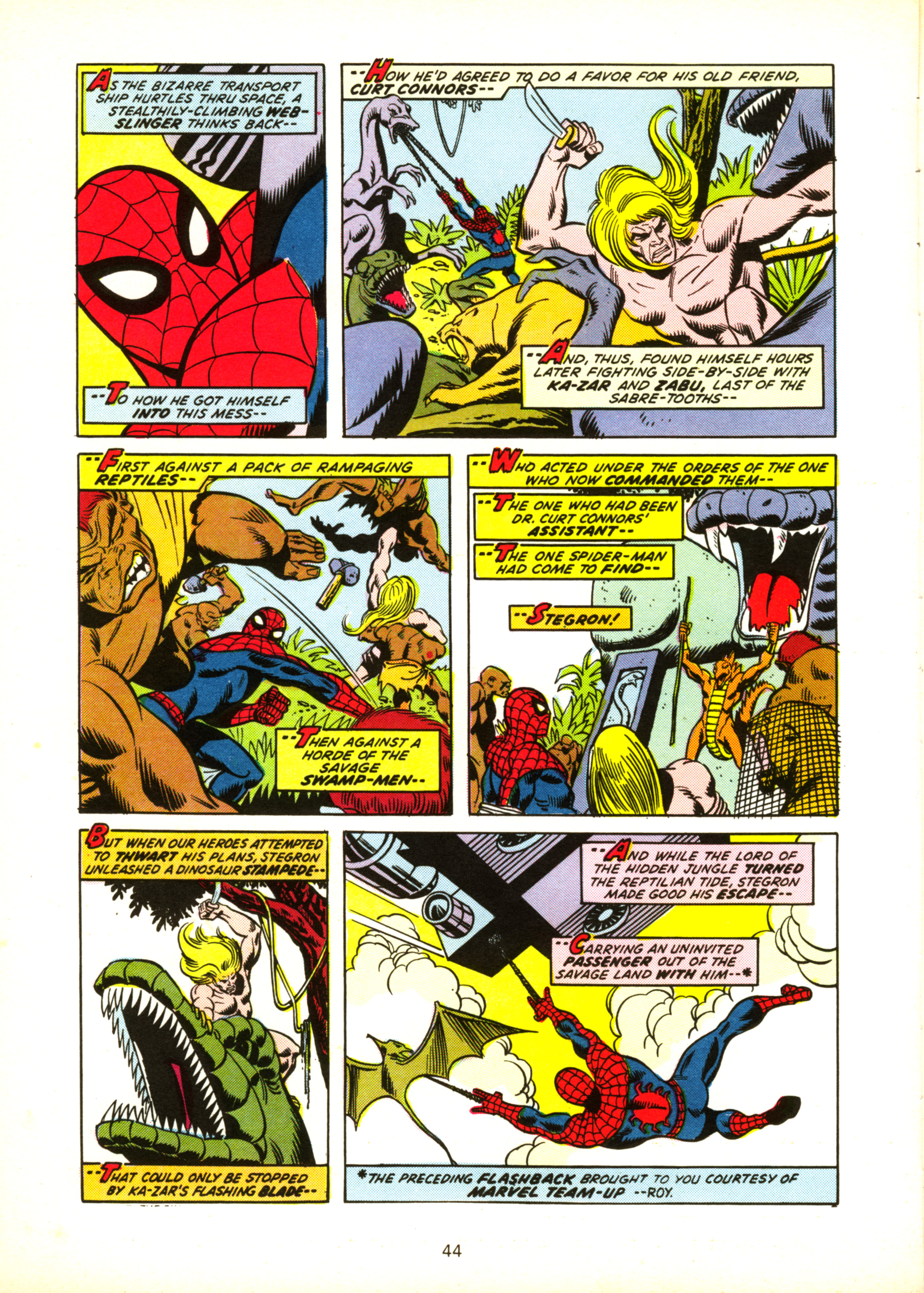 Read online Spider-Man Annual (1974) comic -  Issue #1976 - 42