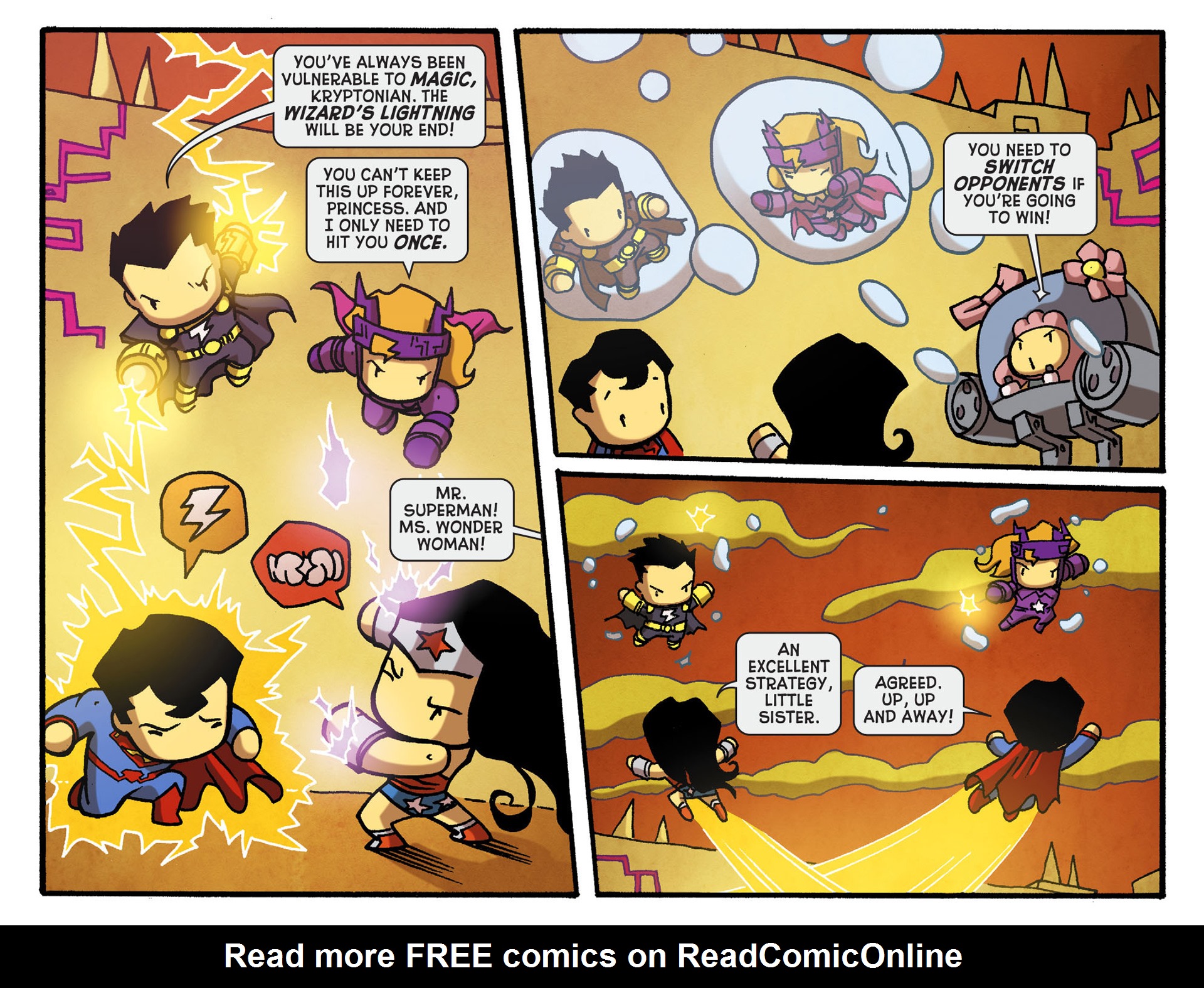 Read online Scribblenauts Unmasked: A Crisis of Imagination comic -  Issue #14 - 11