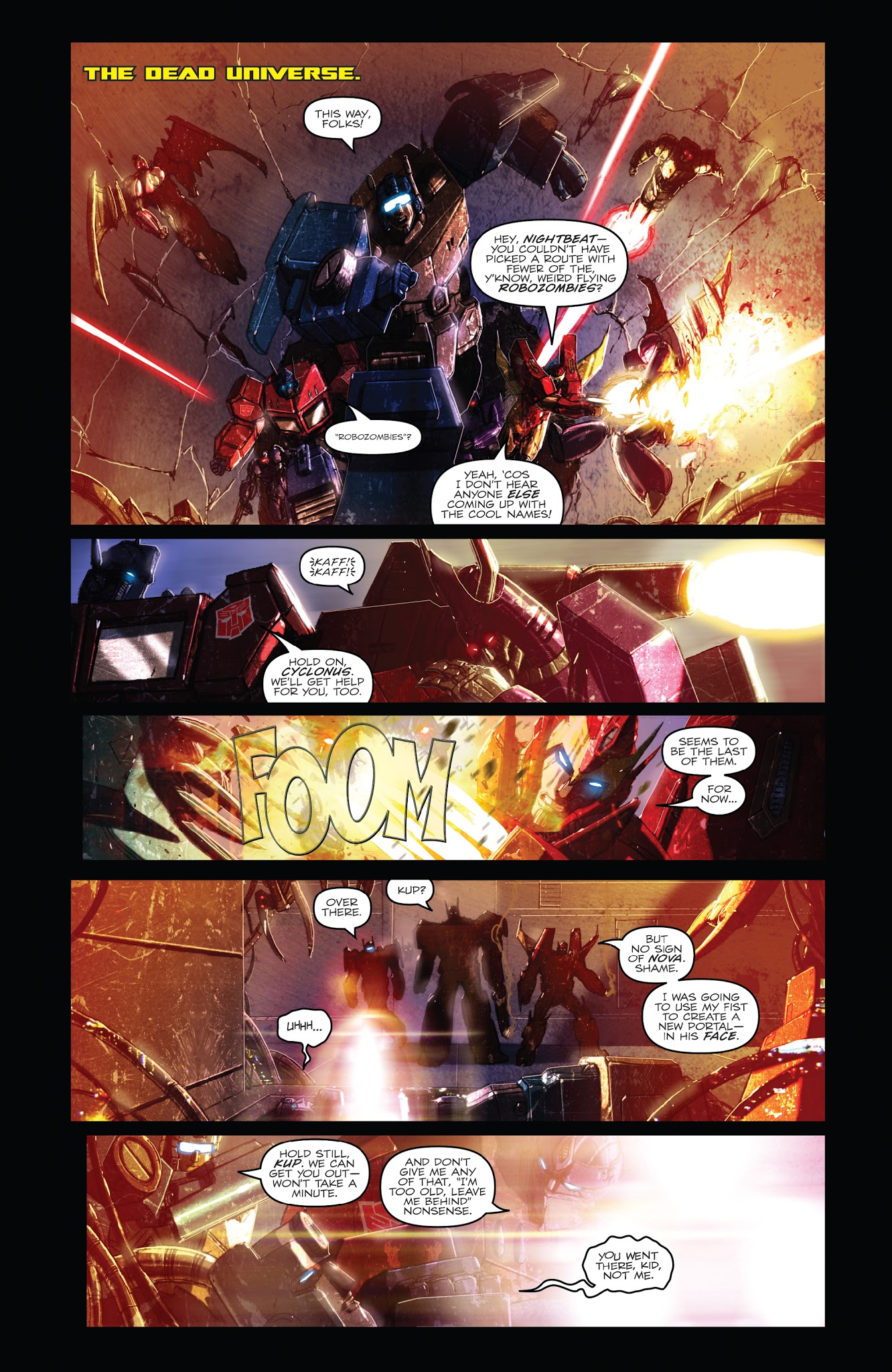 Read online The Transformers: Dark Cybertron comic -  Issue # TPB 2 - 38