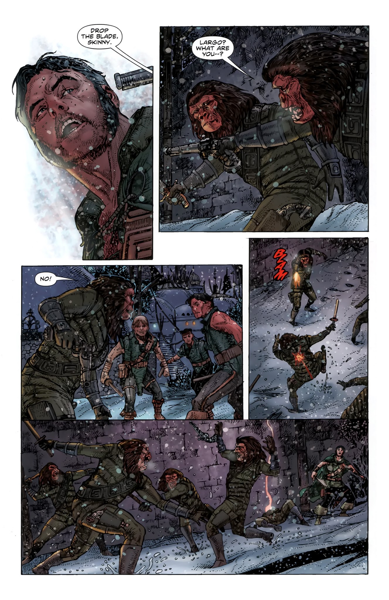 Read online Planet of the Apes (2011) comic -  Issue #11 - 23