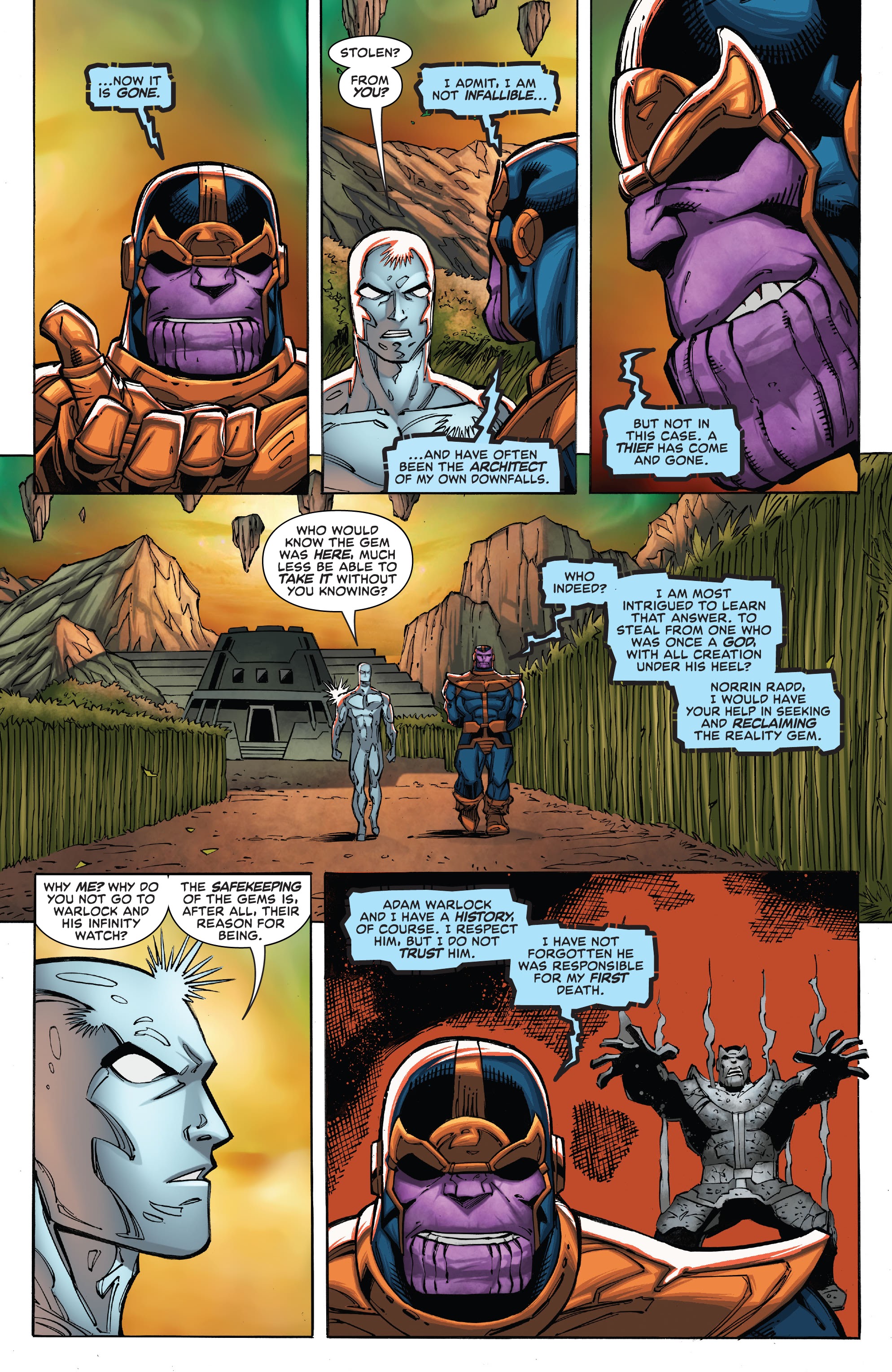 Read online Silver Surfer Rebirth comic -  Issue #2 - 9