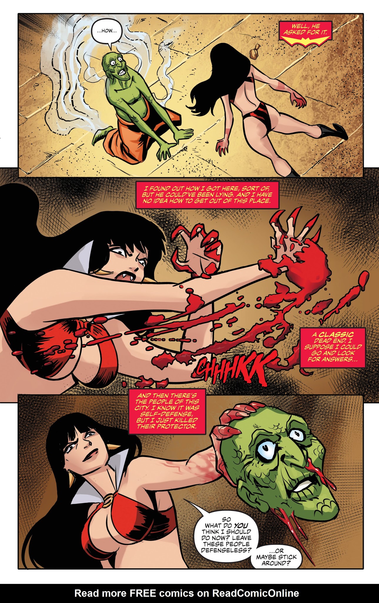 Read online Savage Tales: Vampirella comic -  Issue # Full - 20