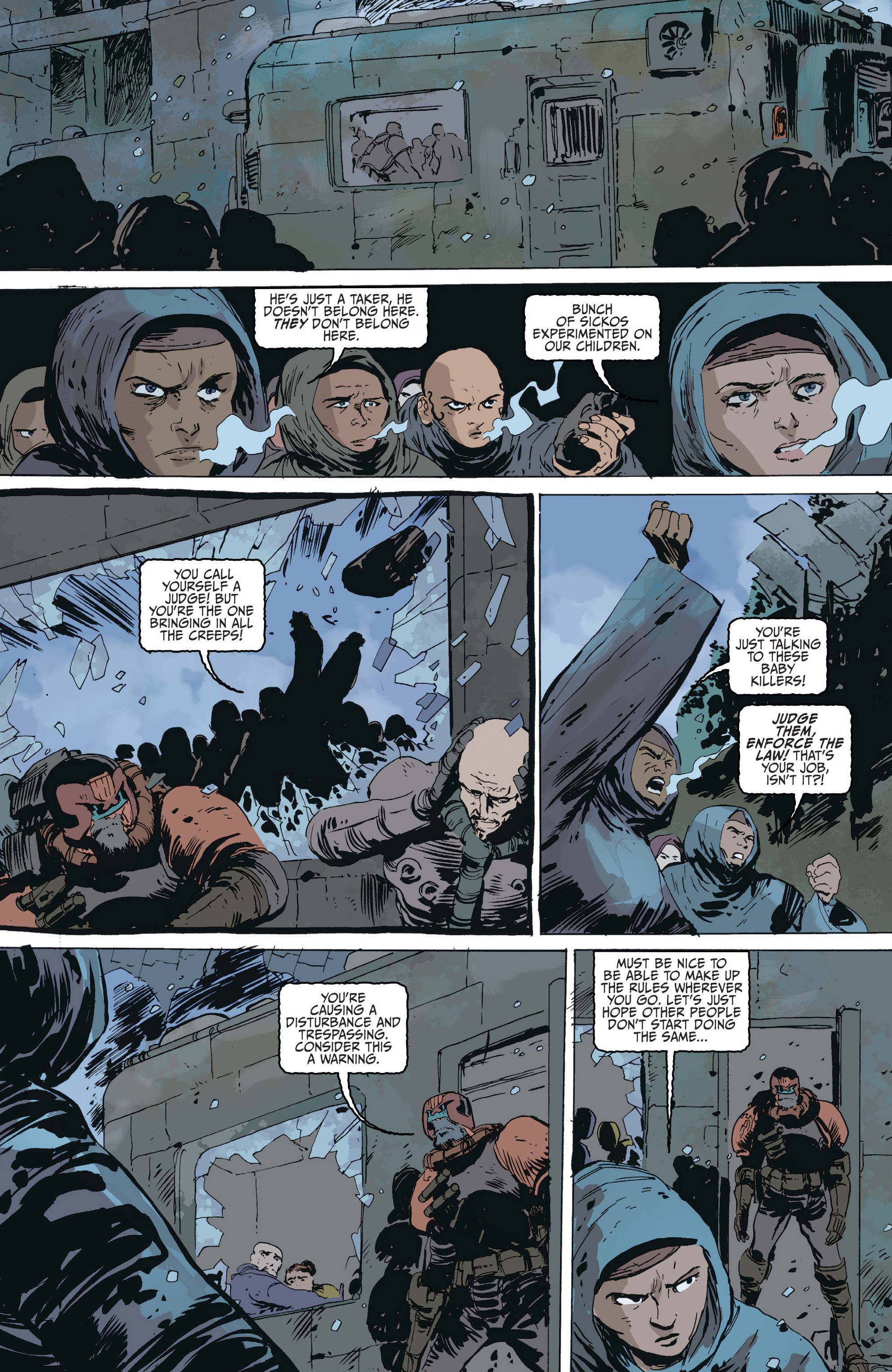 Read online Judge Dredd: Mega-City Zero comic -  Issue # TPB 3 - 5