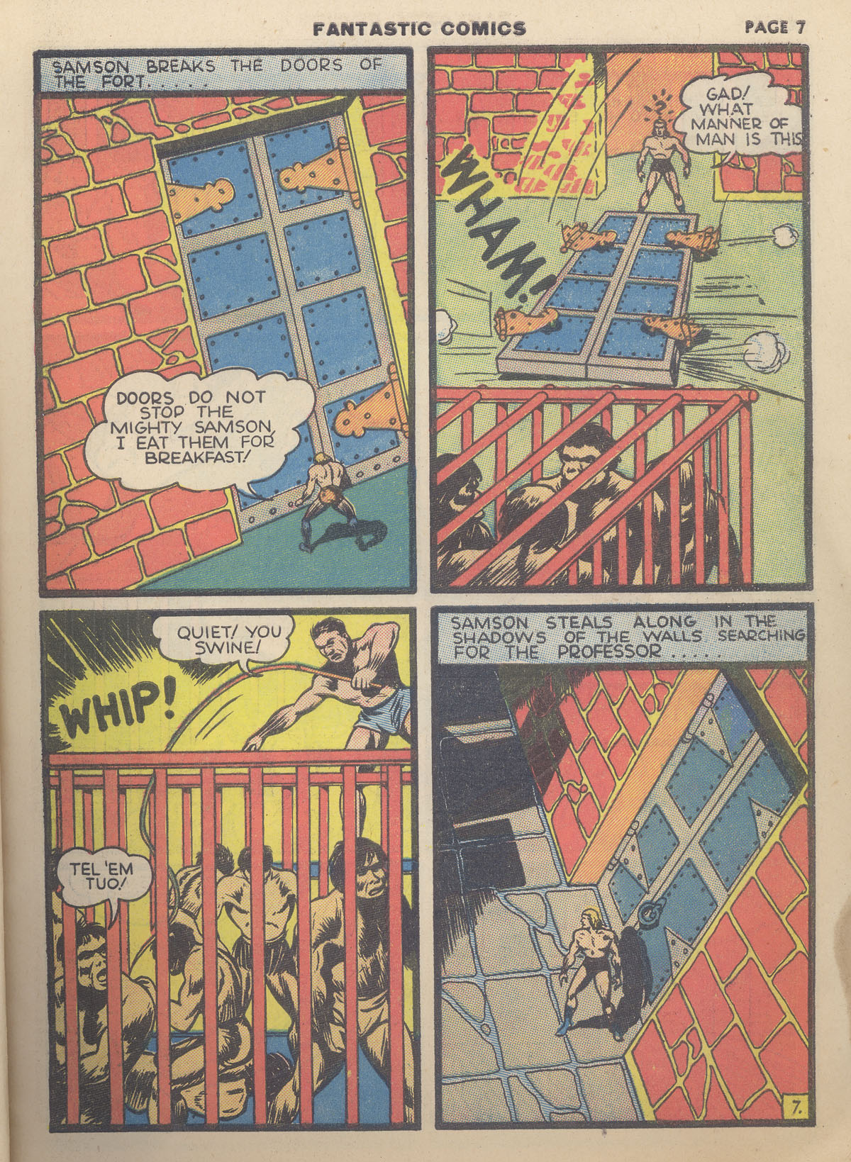 Read online Fantastic Comics comic -  Issue #9 - 9