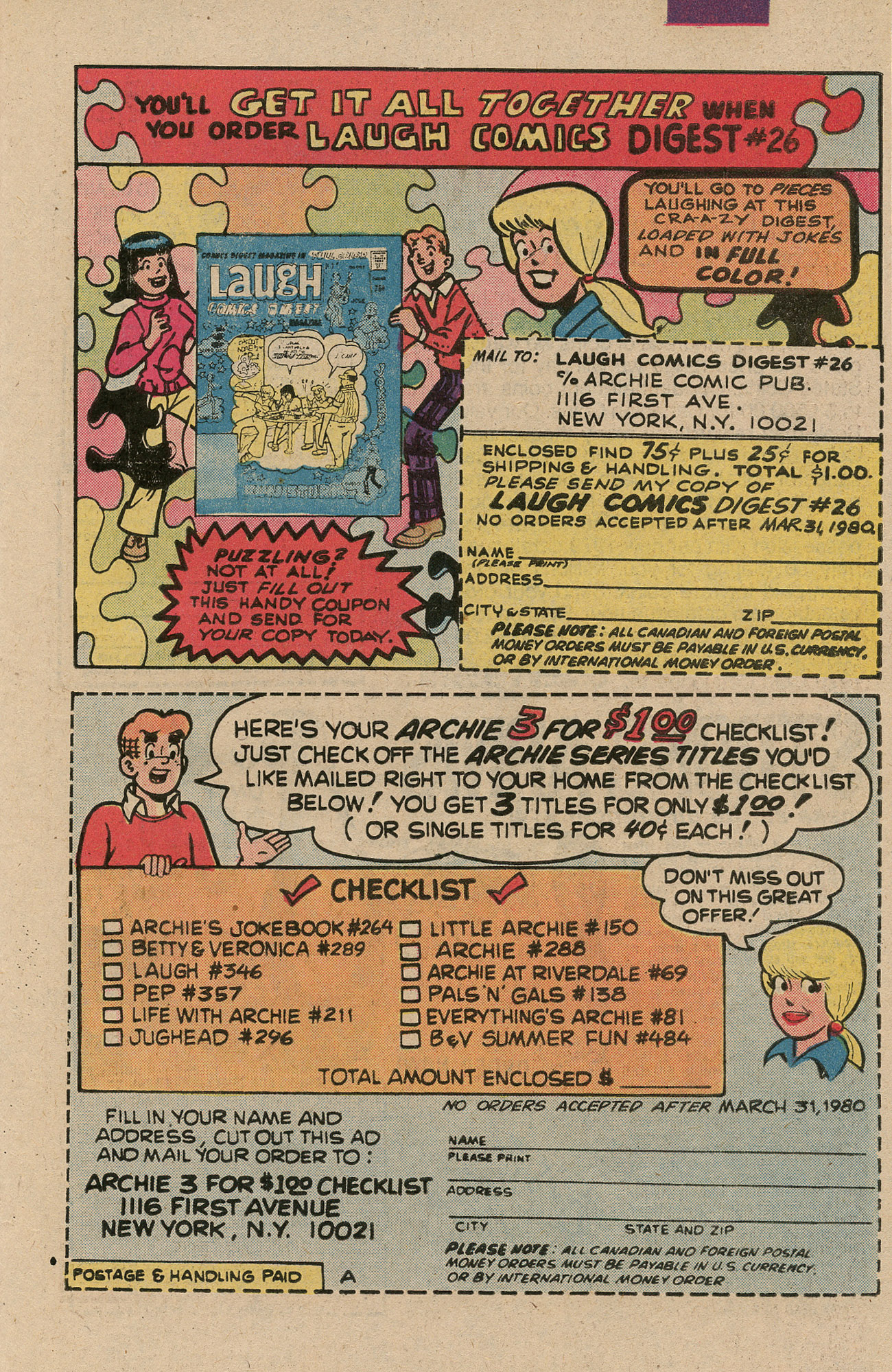 Read online Archie's TV Laugh-Out comic -  Issue #72 - 27