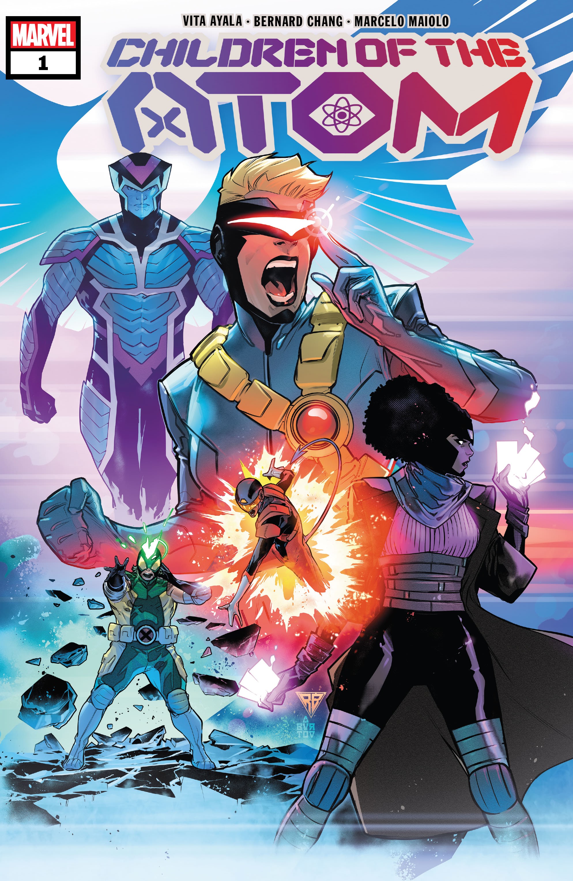 Read online Children Of The Atom comic -  Issue #1 - 1