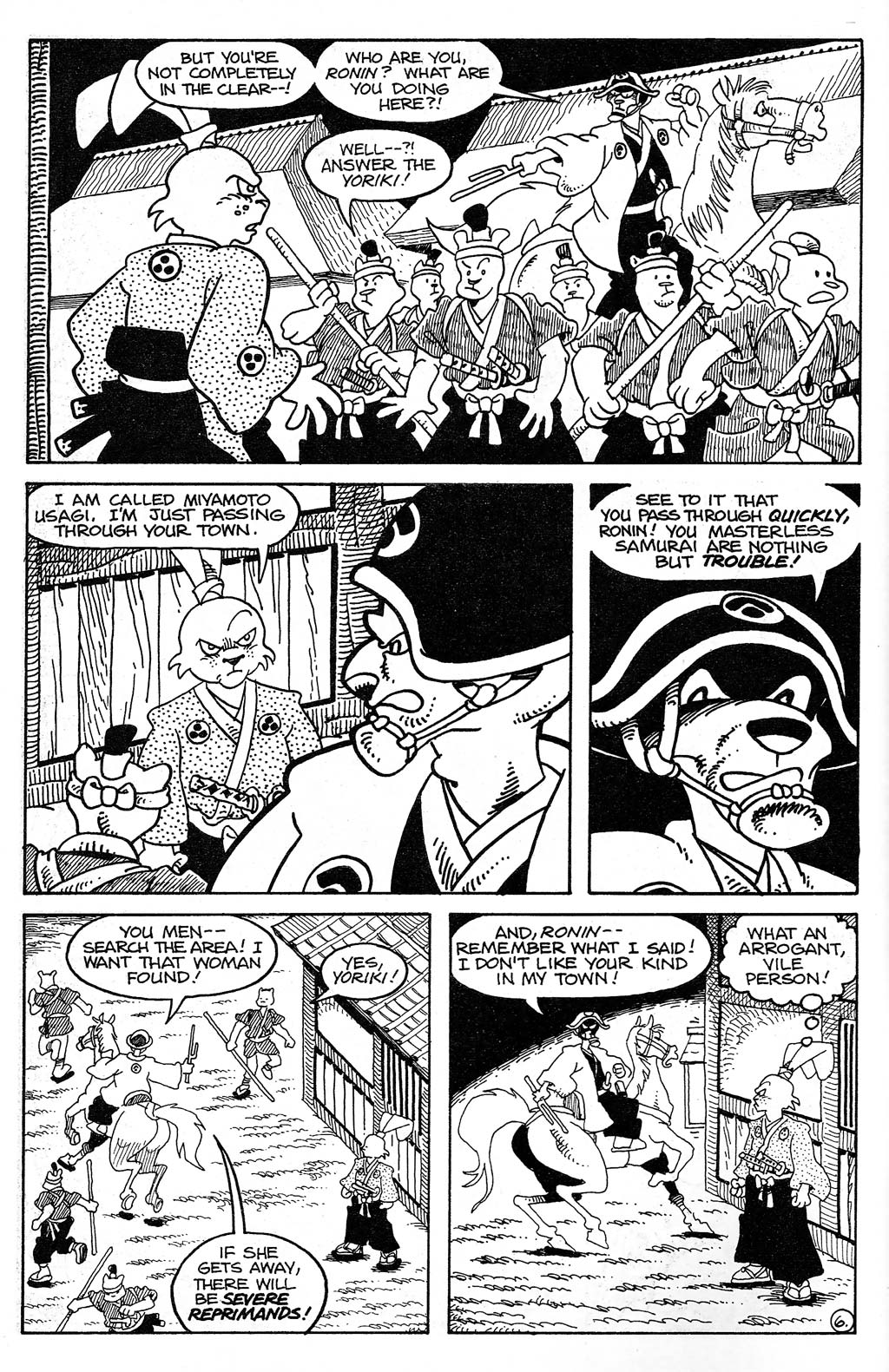 Read online Usagi Yojimbo (1996) comic -  Issue #1 - 12