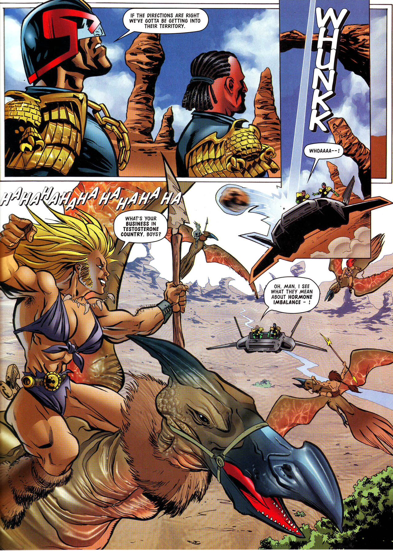 Read online Judge Dredd Megazine (vol. 3) comic -  Issue #68 - 5
