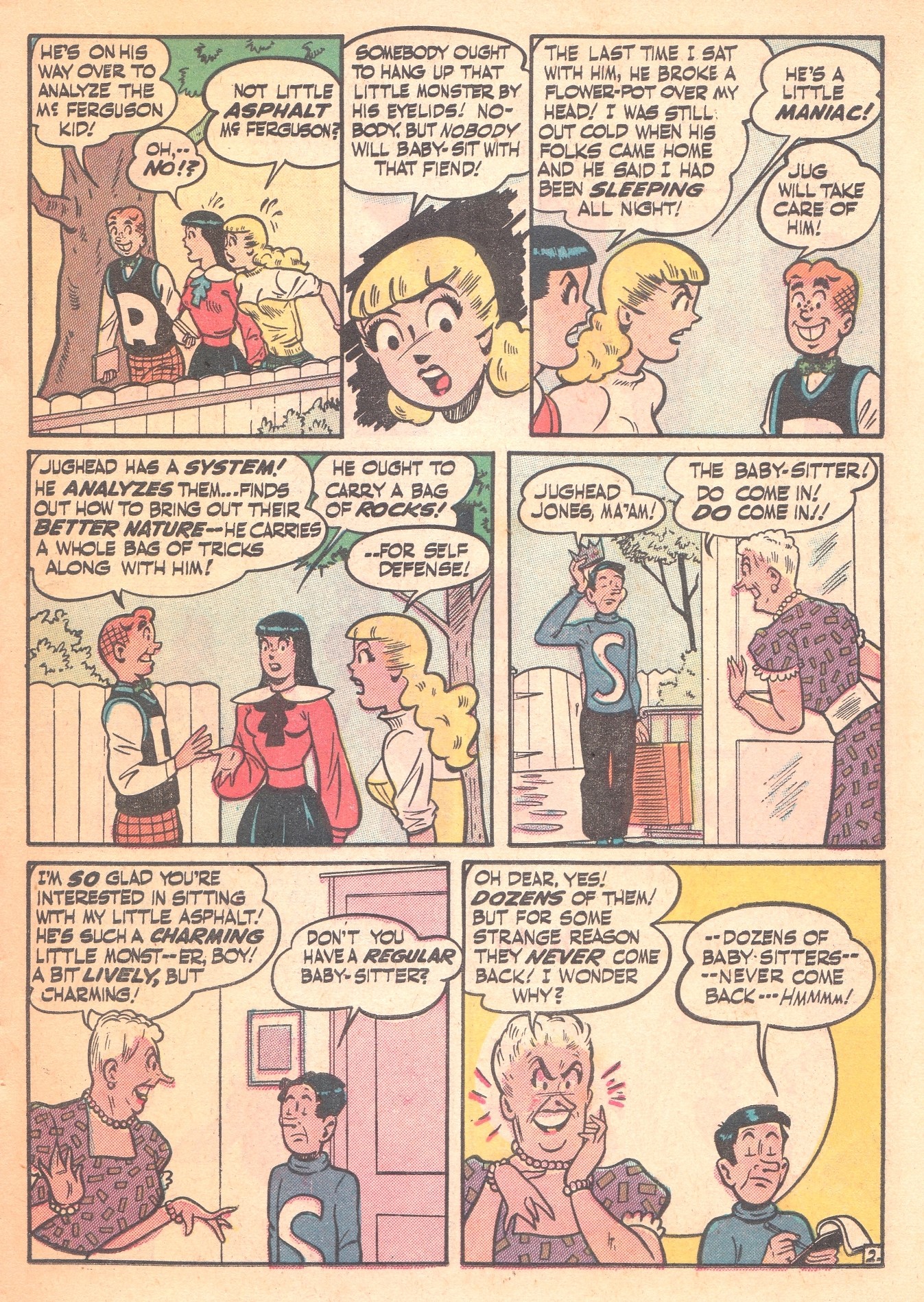 Read online Archie's Pal Jughead comic -  Issue #16 - 17