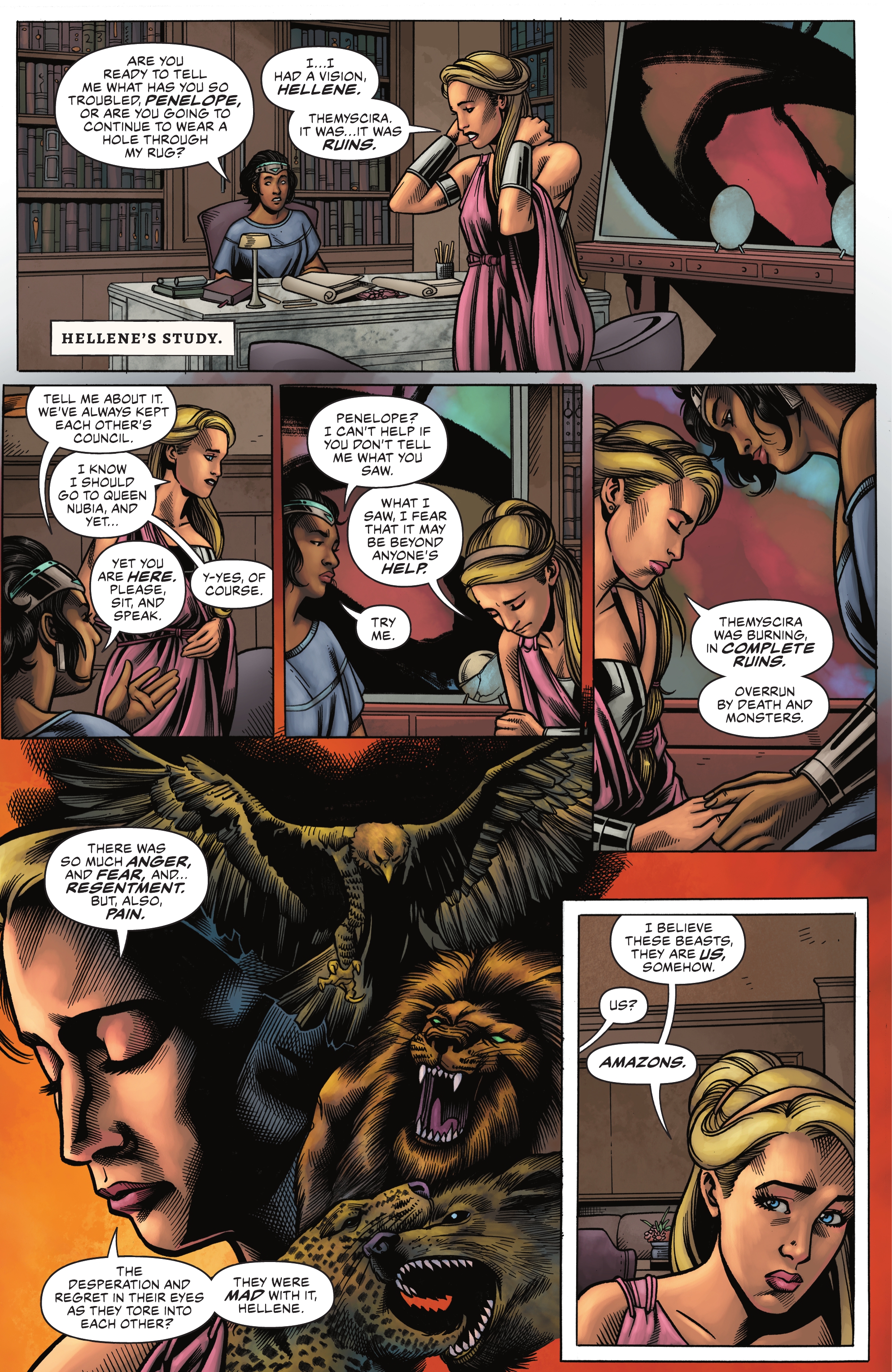 Read online Nubia & the Amazons comic -  Issue #2 - 8
