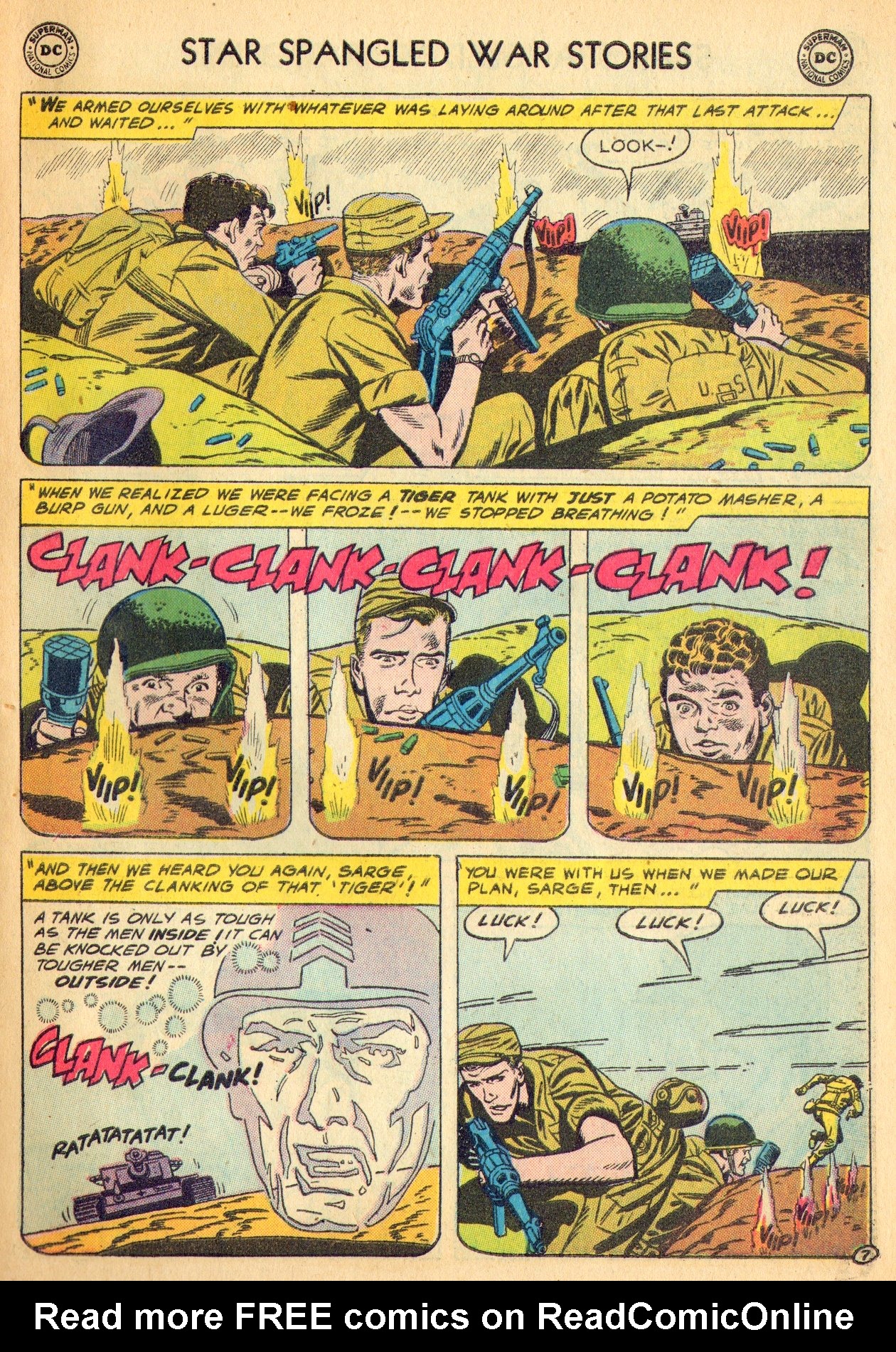 Read online Star Spangled War Stories (1952) comic -  Issue #53 - 31