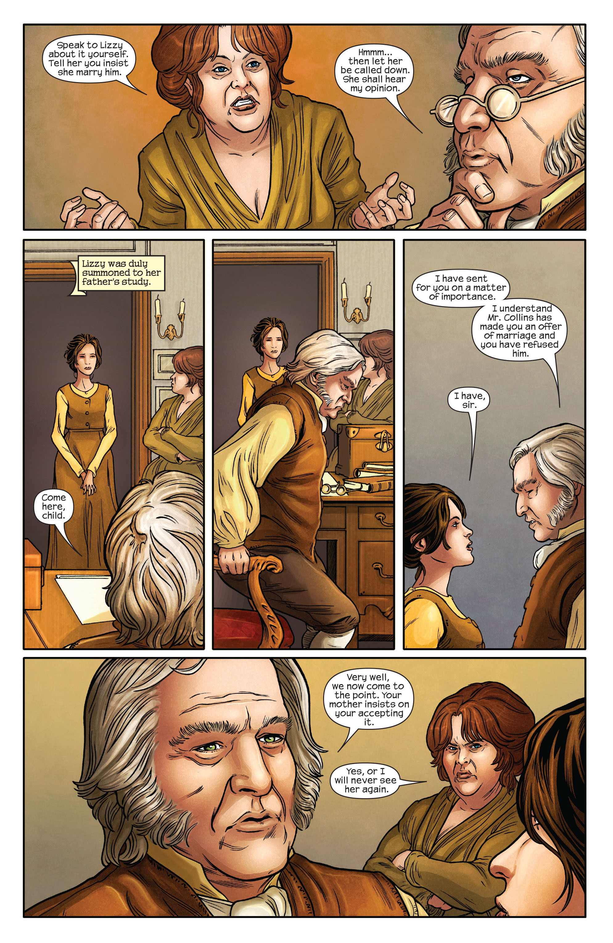 Read online Pride & Prejudice (2009) comic -  Issue #2 - 21