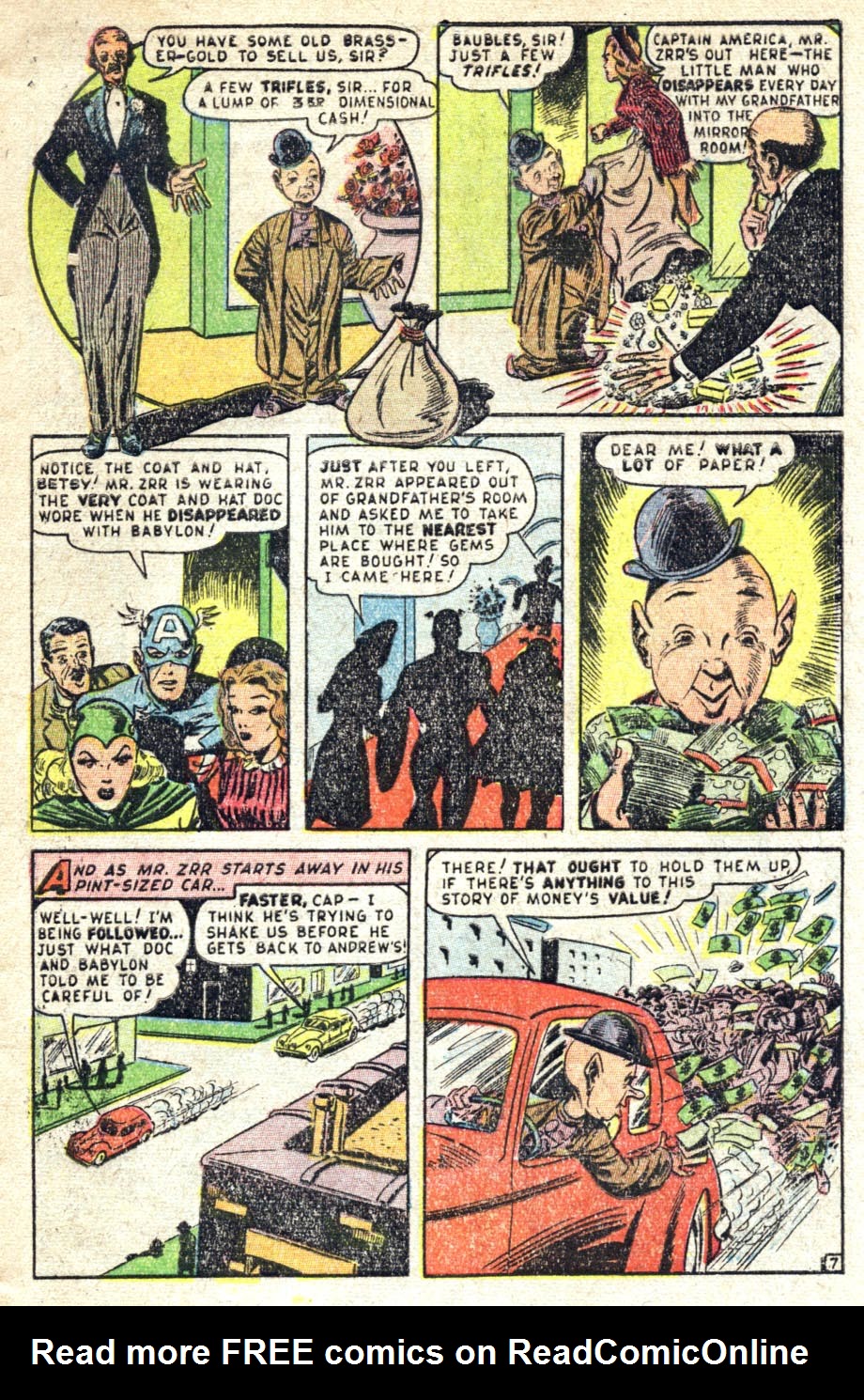 Read online Captain America Comics comic -  Issue #67 - 9