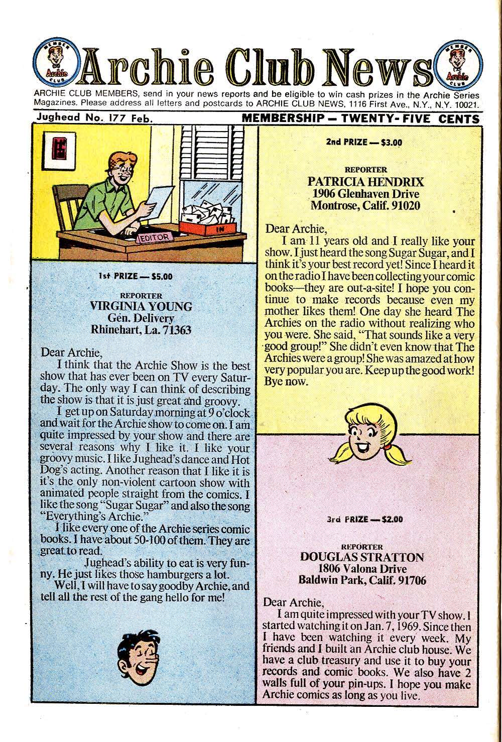 Read online Jughead (1965) comic -  Issue #177 - 10