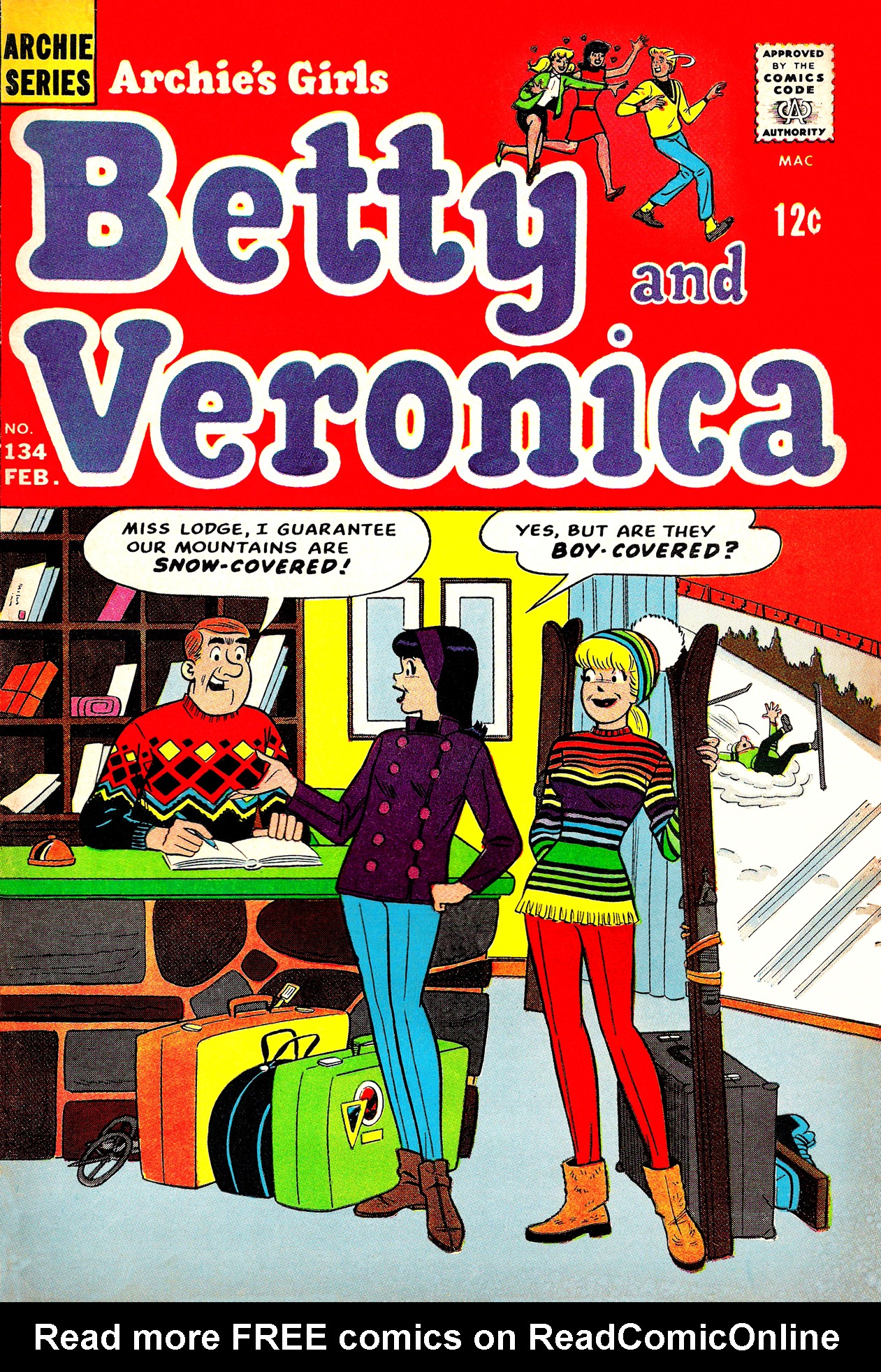 Read online Archie's Girls Betty and Veronica comic -  Issue #134 - 1