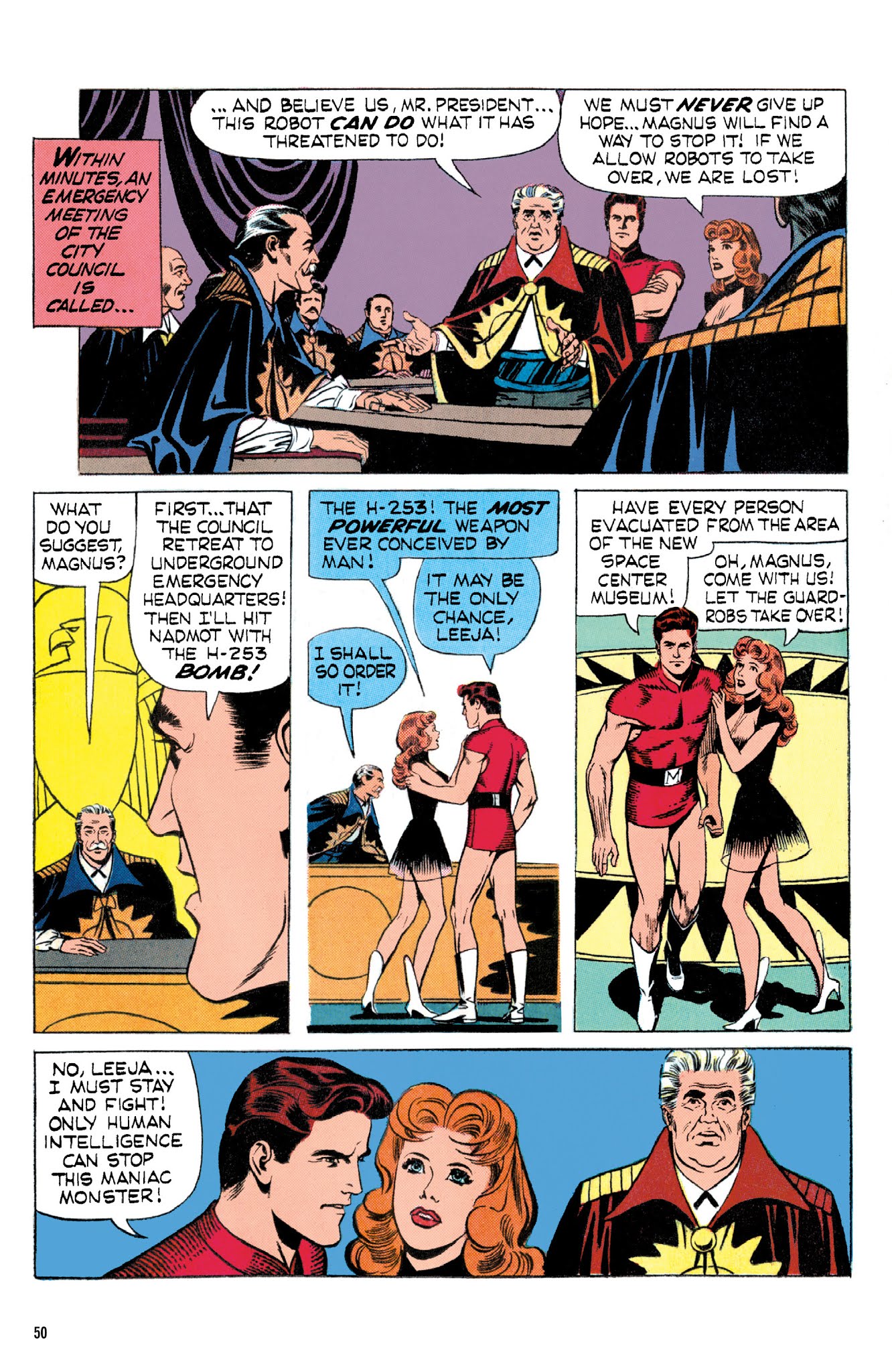 Read online Magnus, Robot Fighter Archives comic -  Issue # TPB 2 (Part 1) - 52