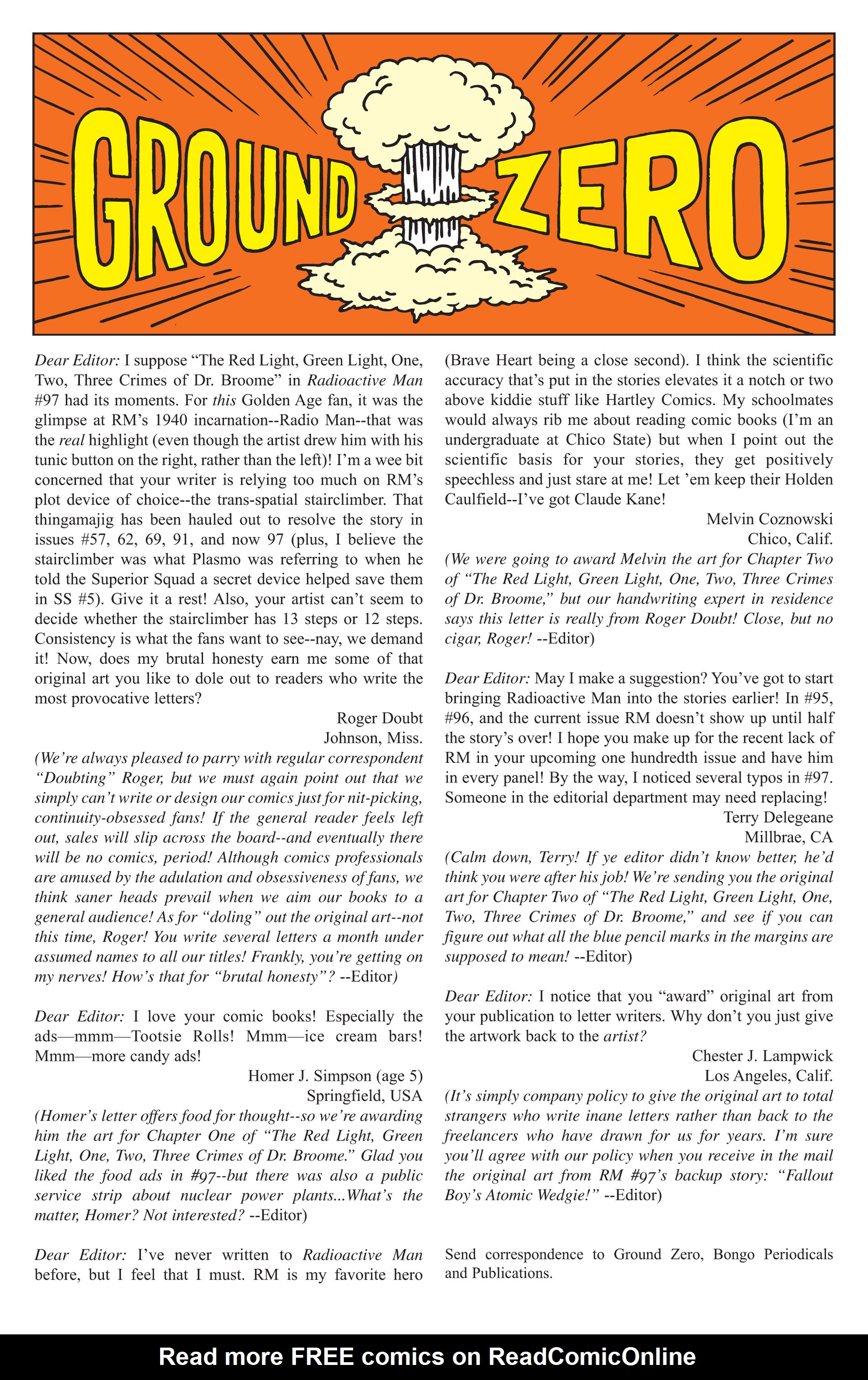 Read online Radioactive Man comic -  Issue #100 - 21