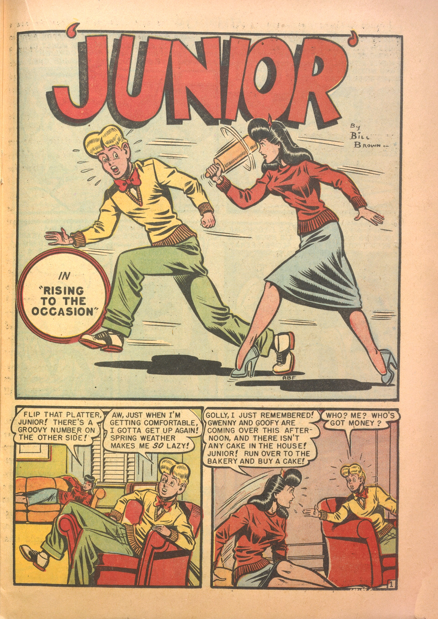 Read online Junior (1947) comic -  Issue #15 - 21