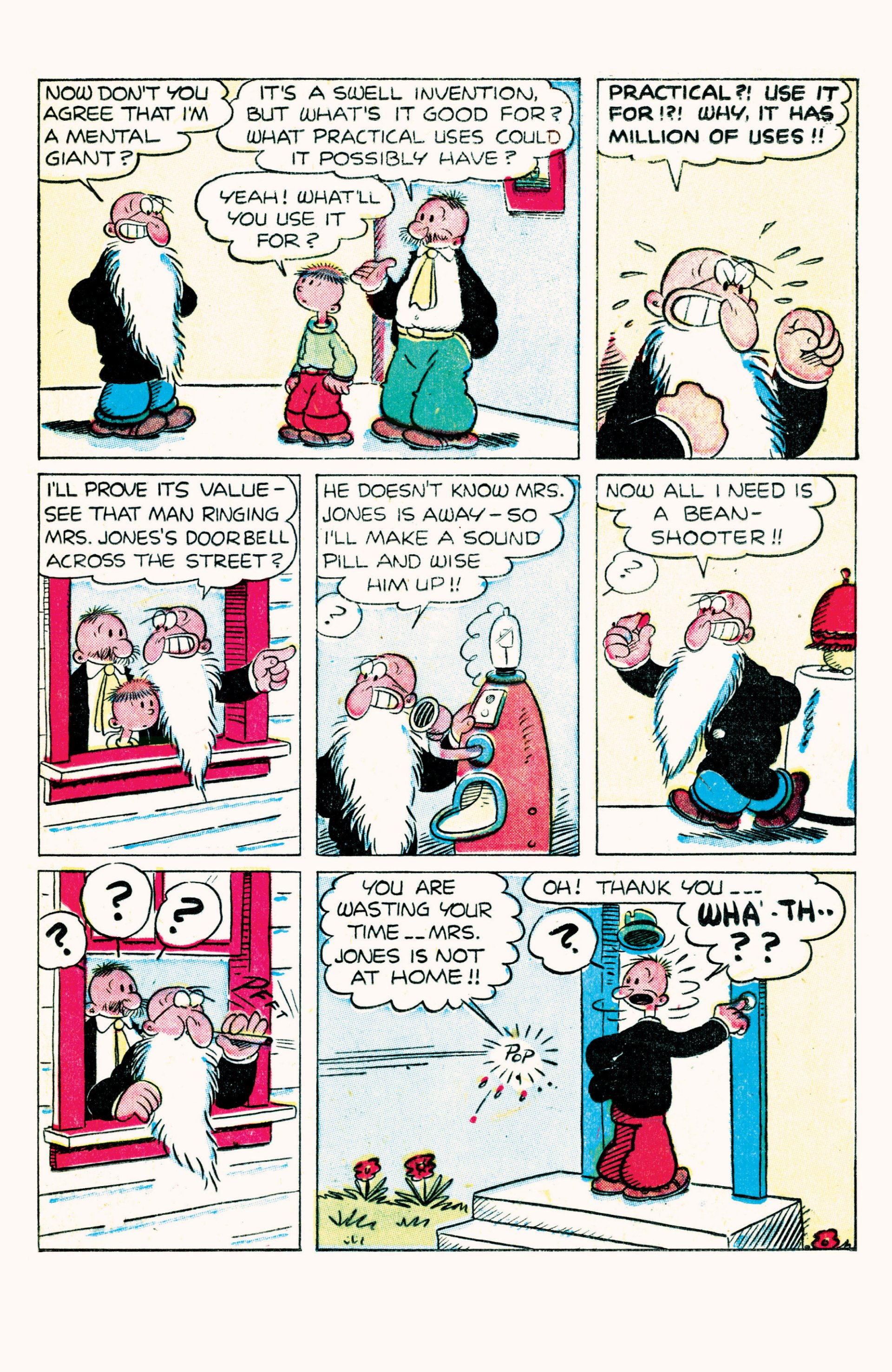 Read online Classic Popeye comic -  Issue #9 - 25