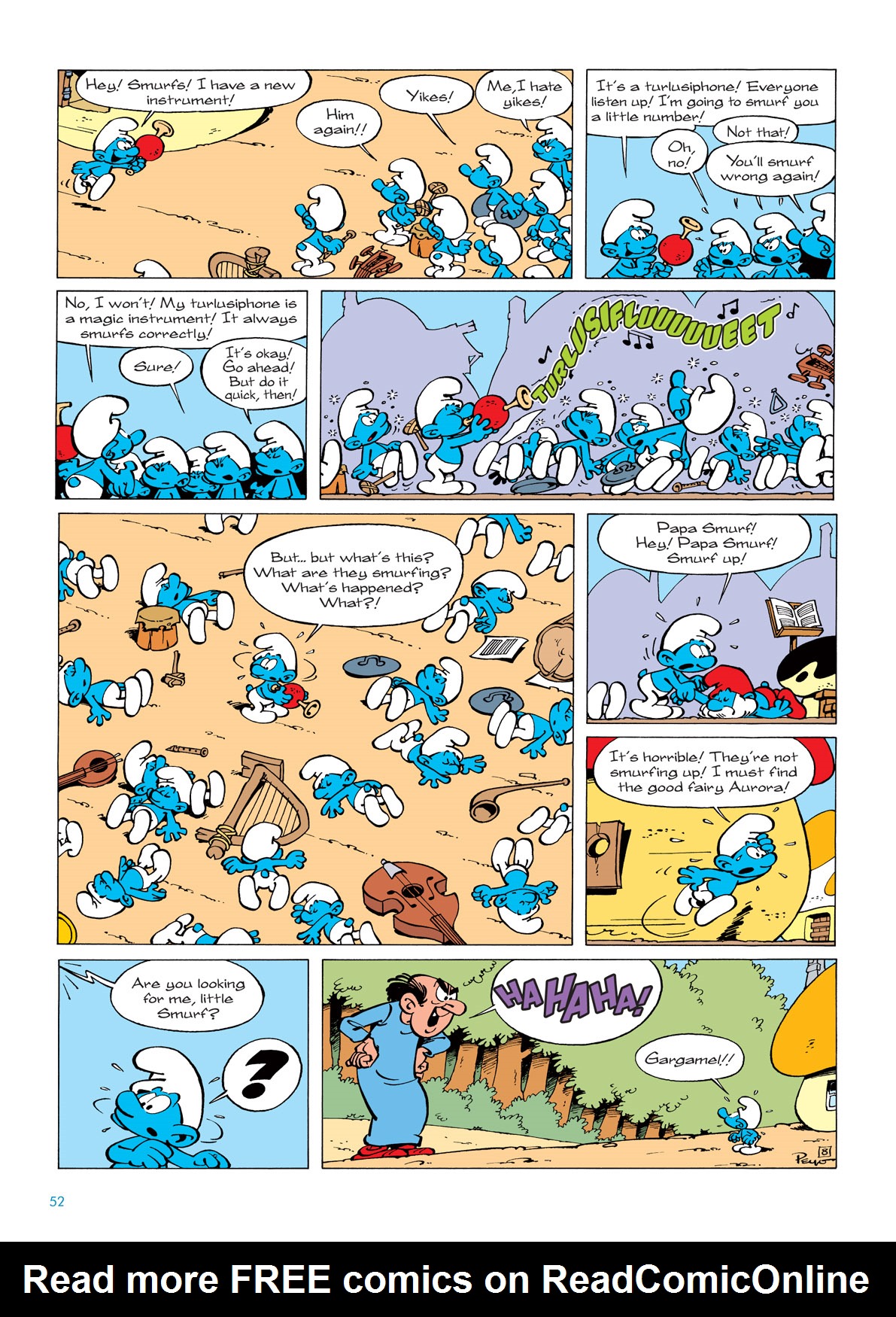 Read online The Smurfs comic -  Issue #3 - 52