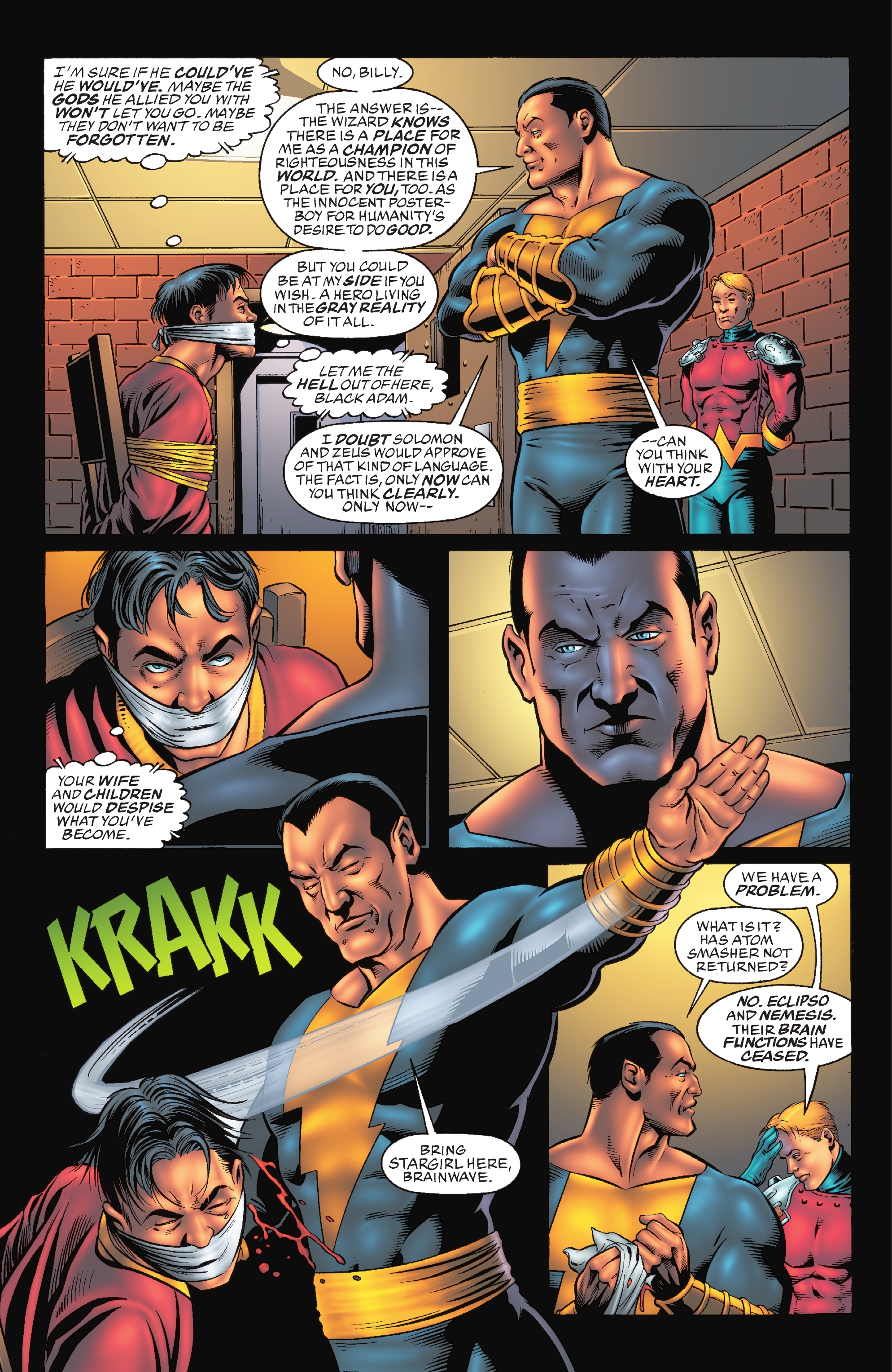 Read online Black Adam/JSA: Black Reign comic -  Issue # TPB - 103