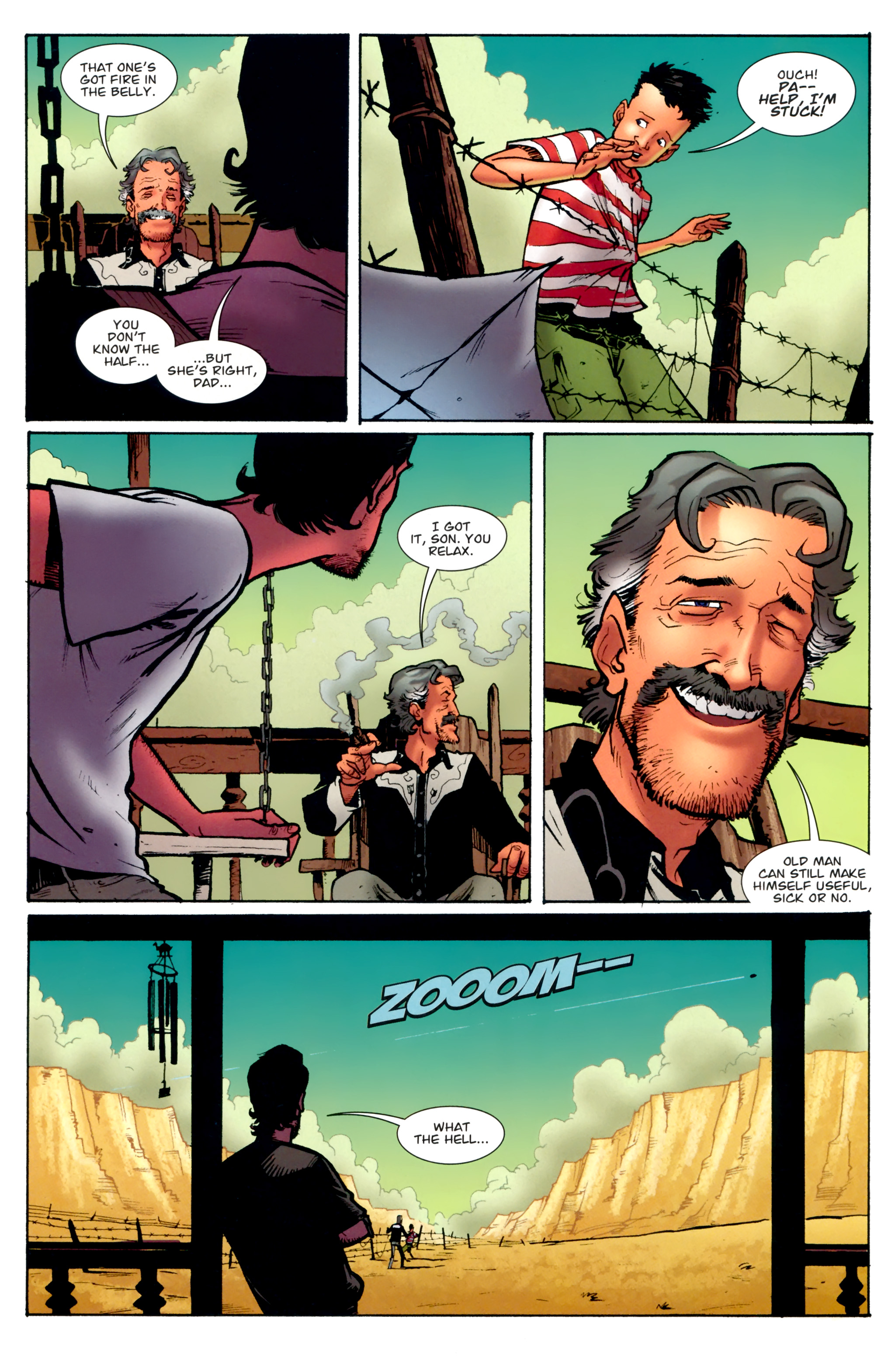 Read online Fear Agent comic -  Issue #8 - 9
