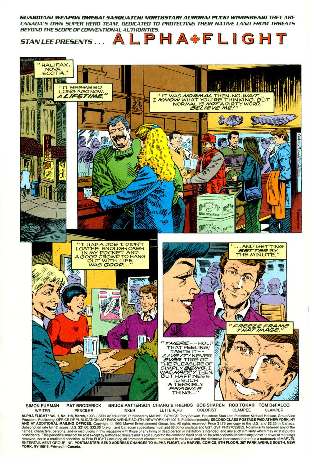 Read online Alpha Flight (1983) comic -  Issue #118 - 3