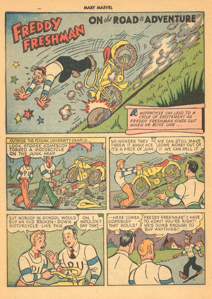 Read online Mary Marvel comic -  Issue #8 - 34