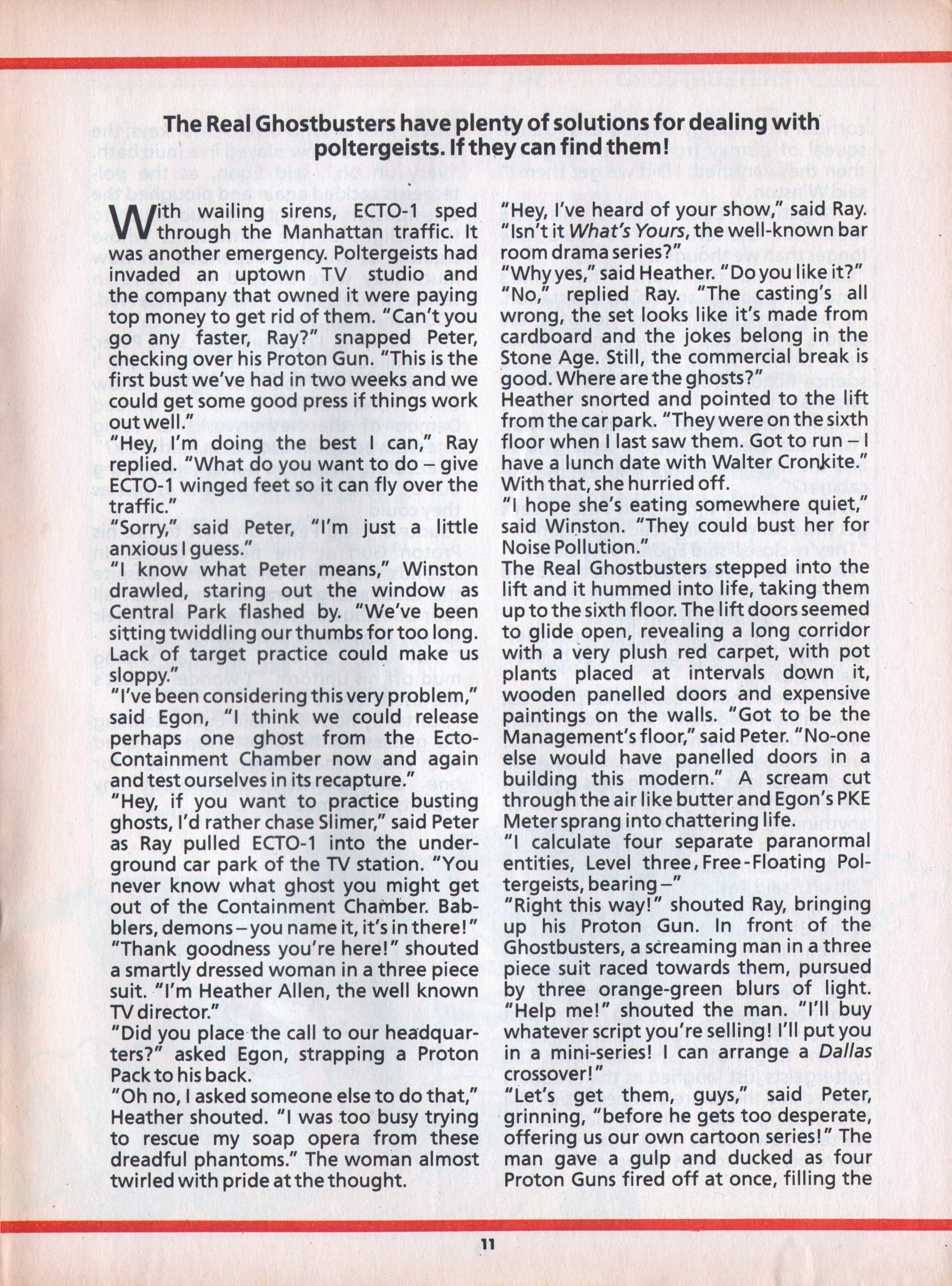 Read online The Real Ghostbusters comic -  Issue #124 - 3