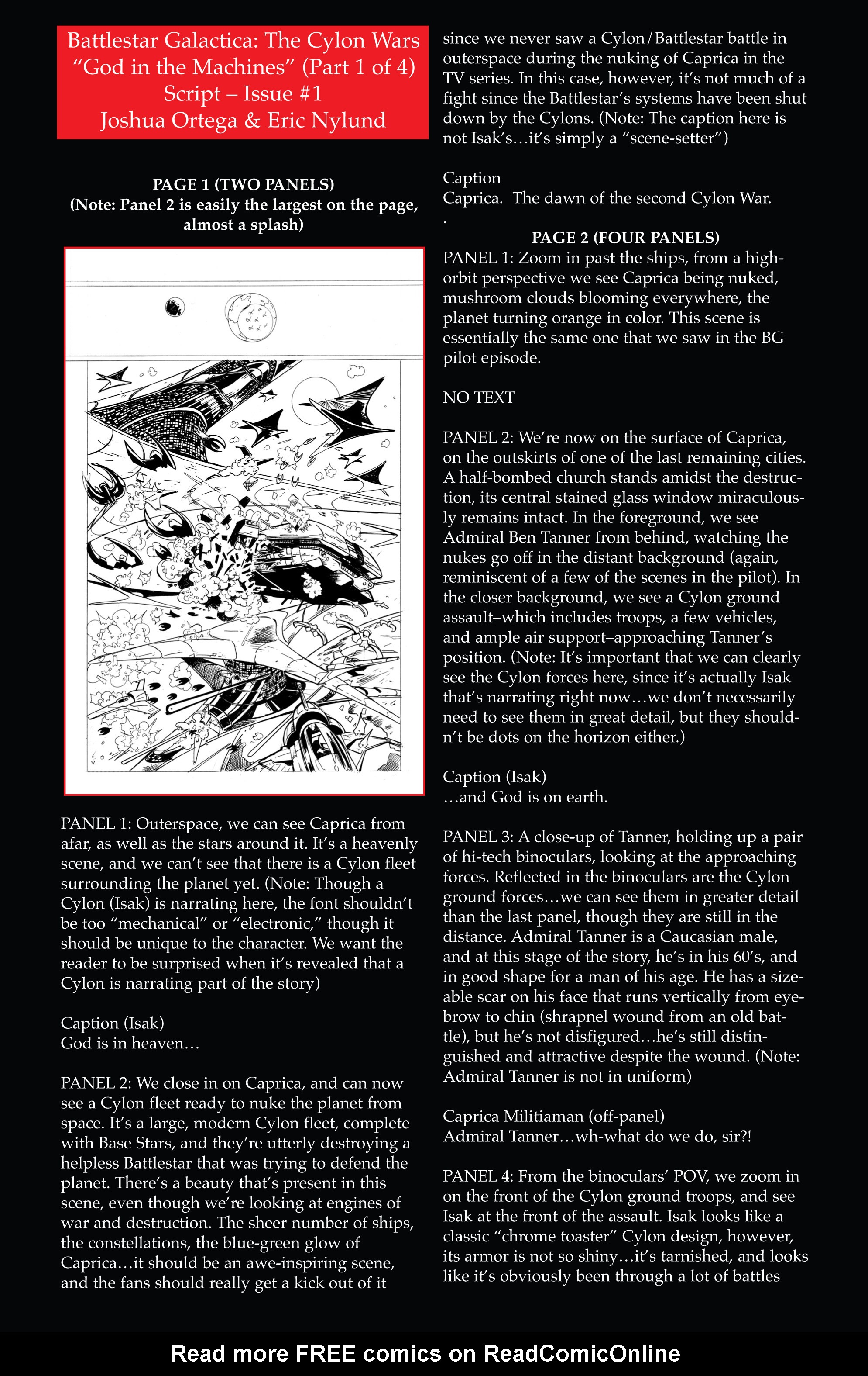 Read online Battlestar Galactica: Cylon War comic -  Issue #1 - 26