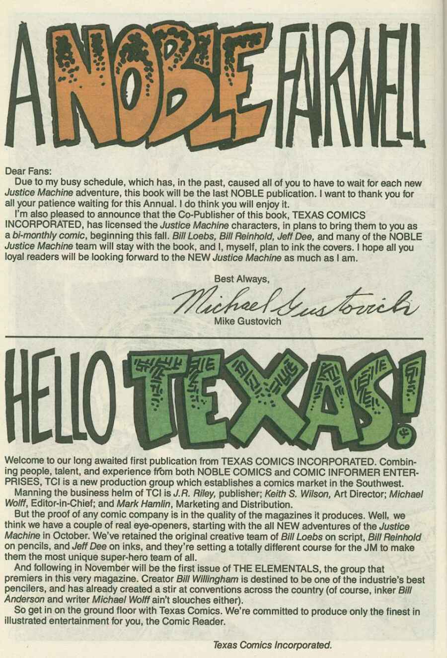 Read online Justice Machine Annual comic -  Issue # Full - 46