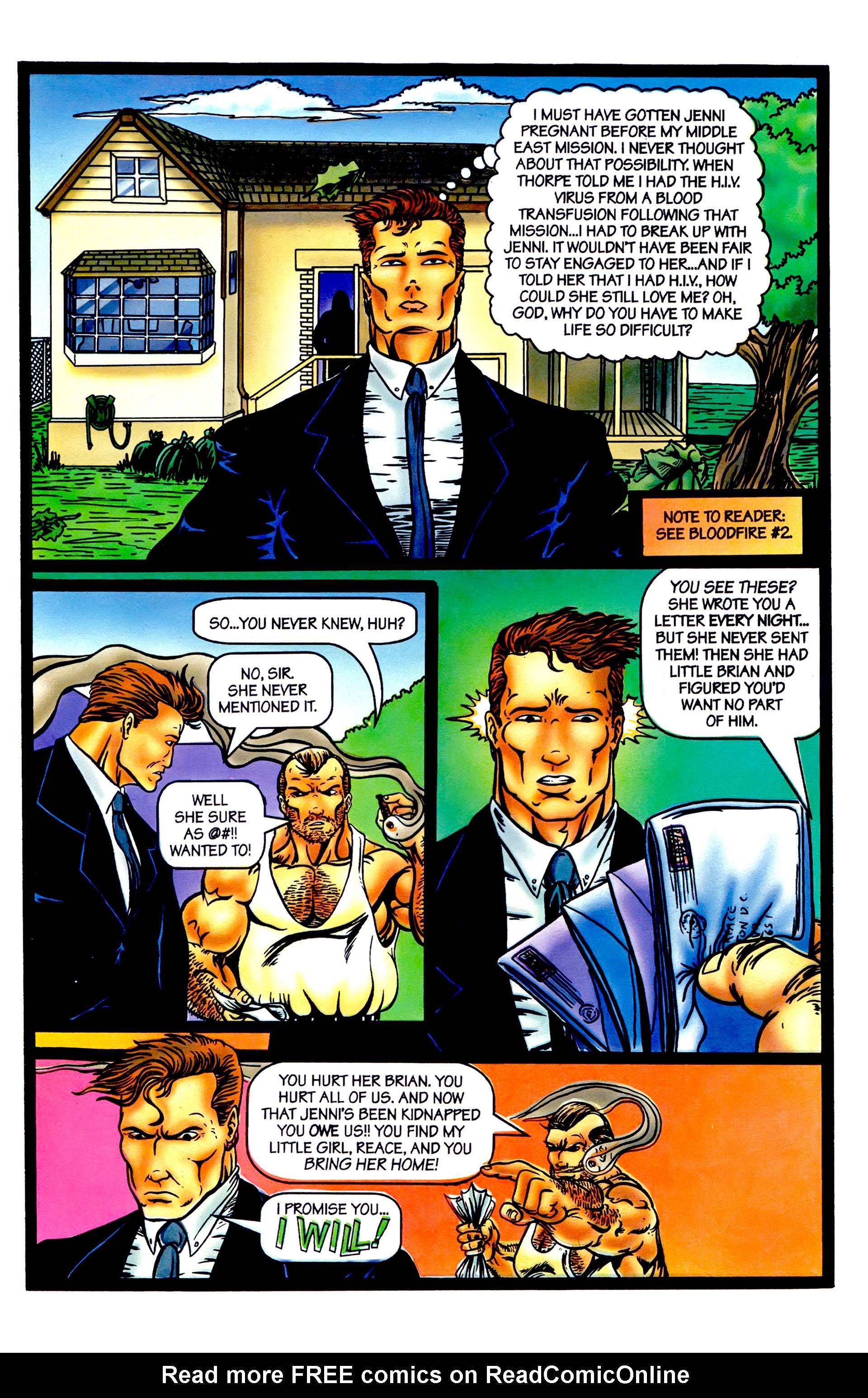 Read online Bloodfire comic -  Issue #5 - 18