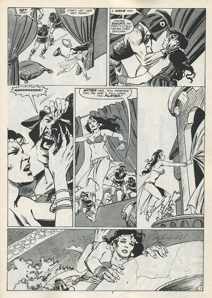 Read online The Savage Sword Of Conan comic -  Issue #177 - 9