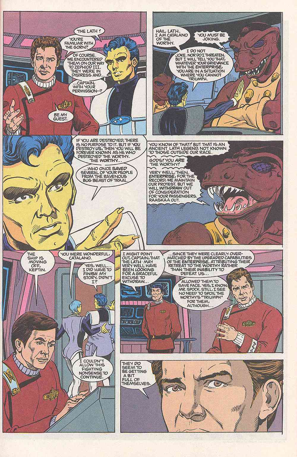 Read online Star Trek (1989) comic -  Issue #14 - 24