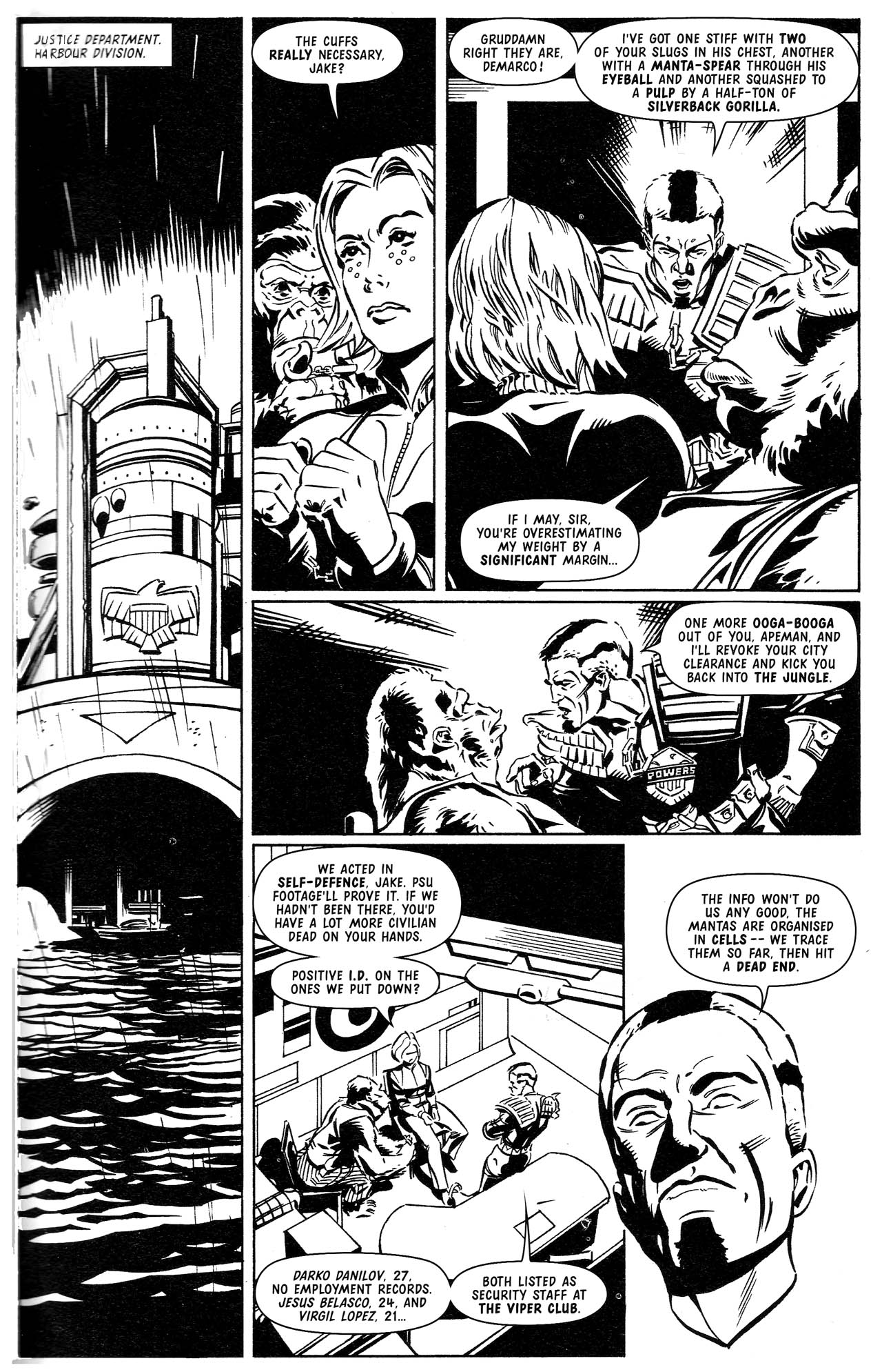 Read online Judge Dredd Megazine (vol. 4) comic -  Issue #4 - 23