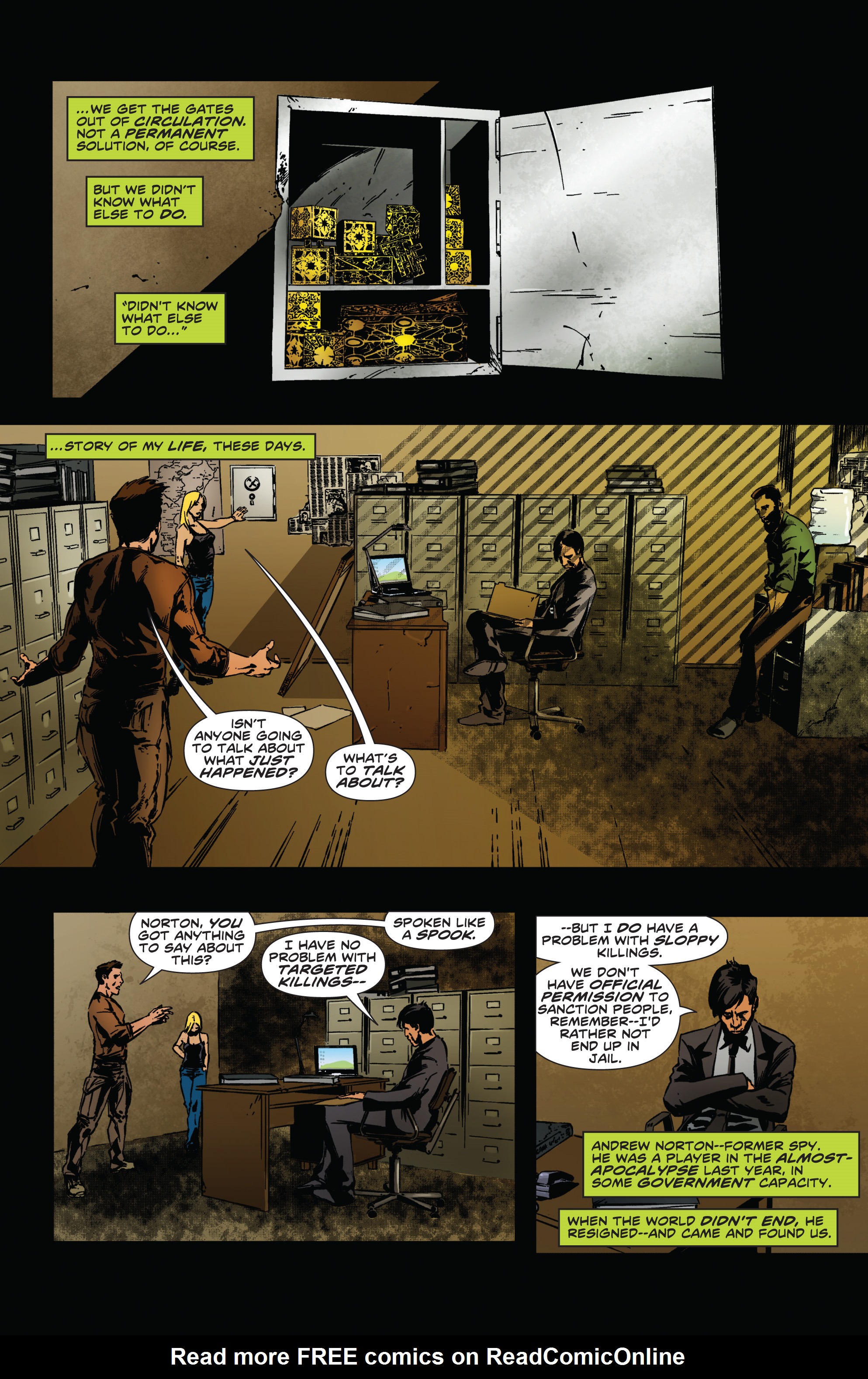 Read online Clive Barker's Hellraiser: The Dark Watch comic -  Issue # TPB 1 - 33
