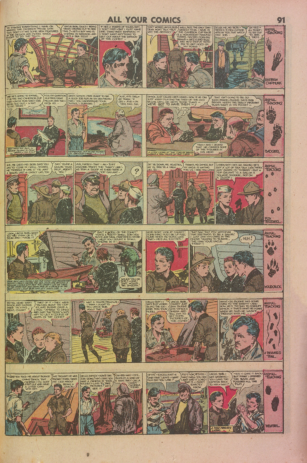 Read online Fox Comics Annual comic -  Issue # TPB 3 - 93