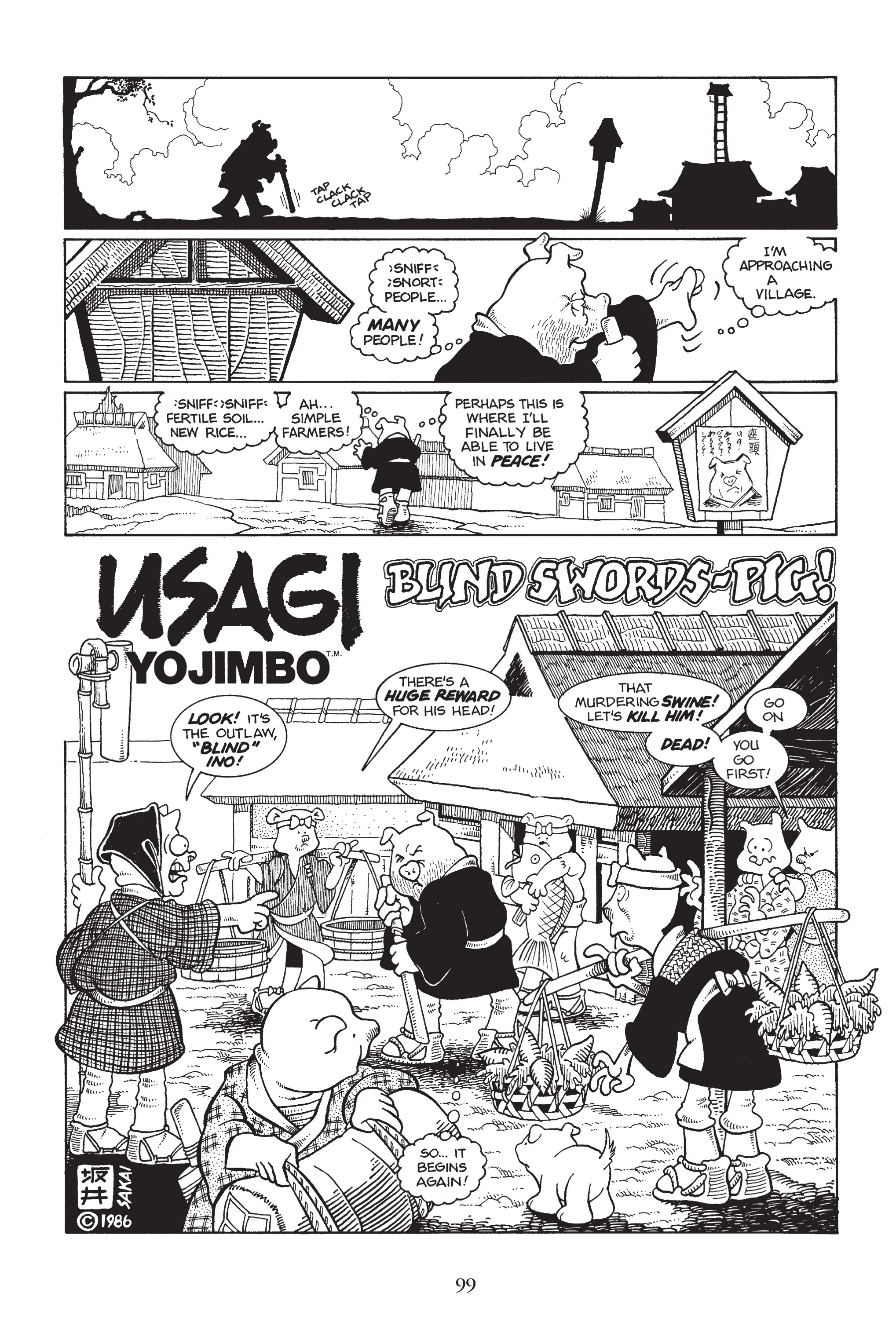Read online Usagi Yojimbo (1987) comic -  Issue # _TPB 1 - 97