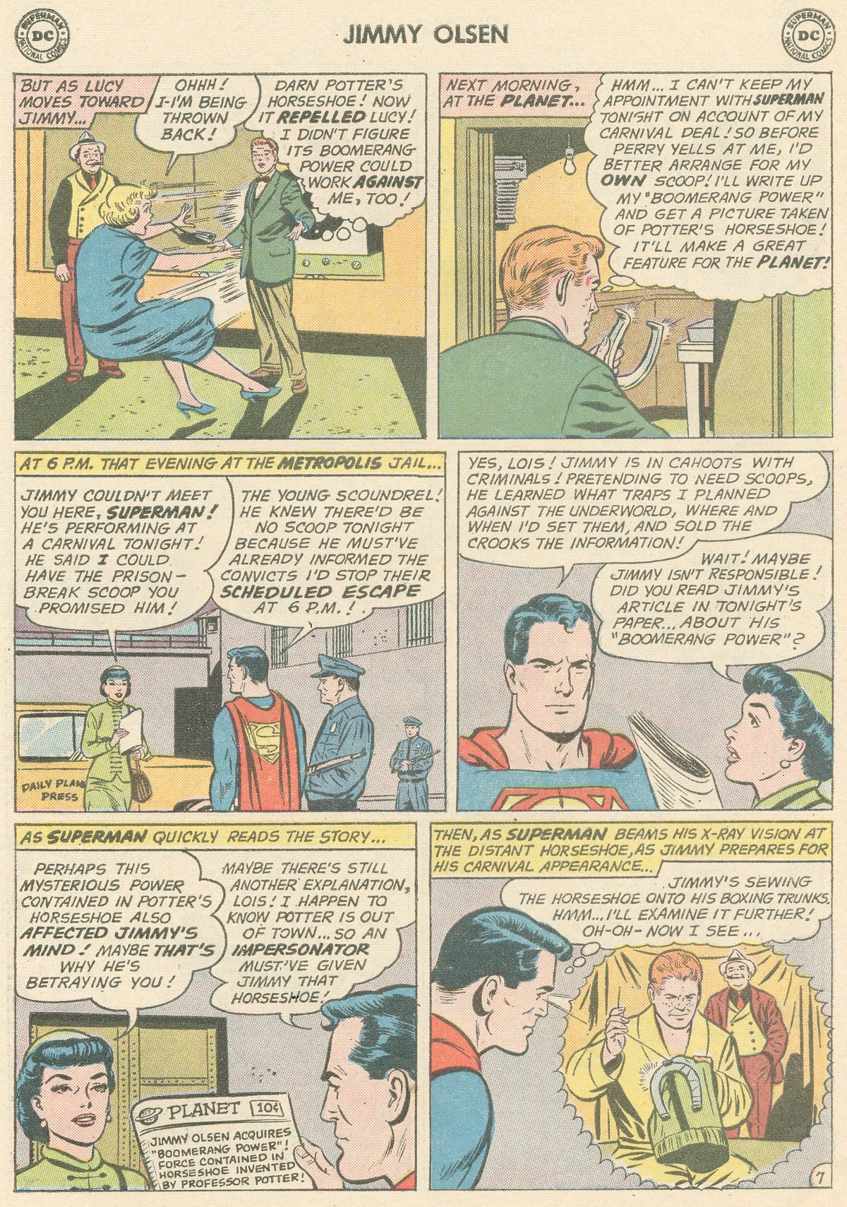 Read online Superman's Pal Jimmy Olsen comic -  Issue #55 - 30