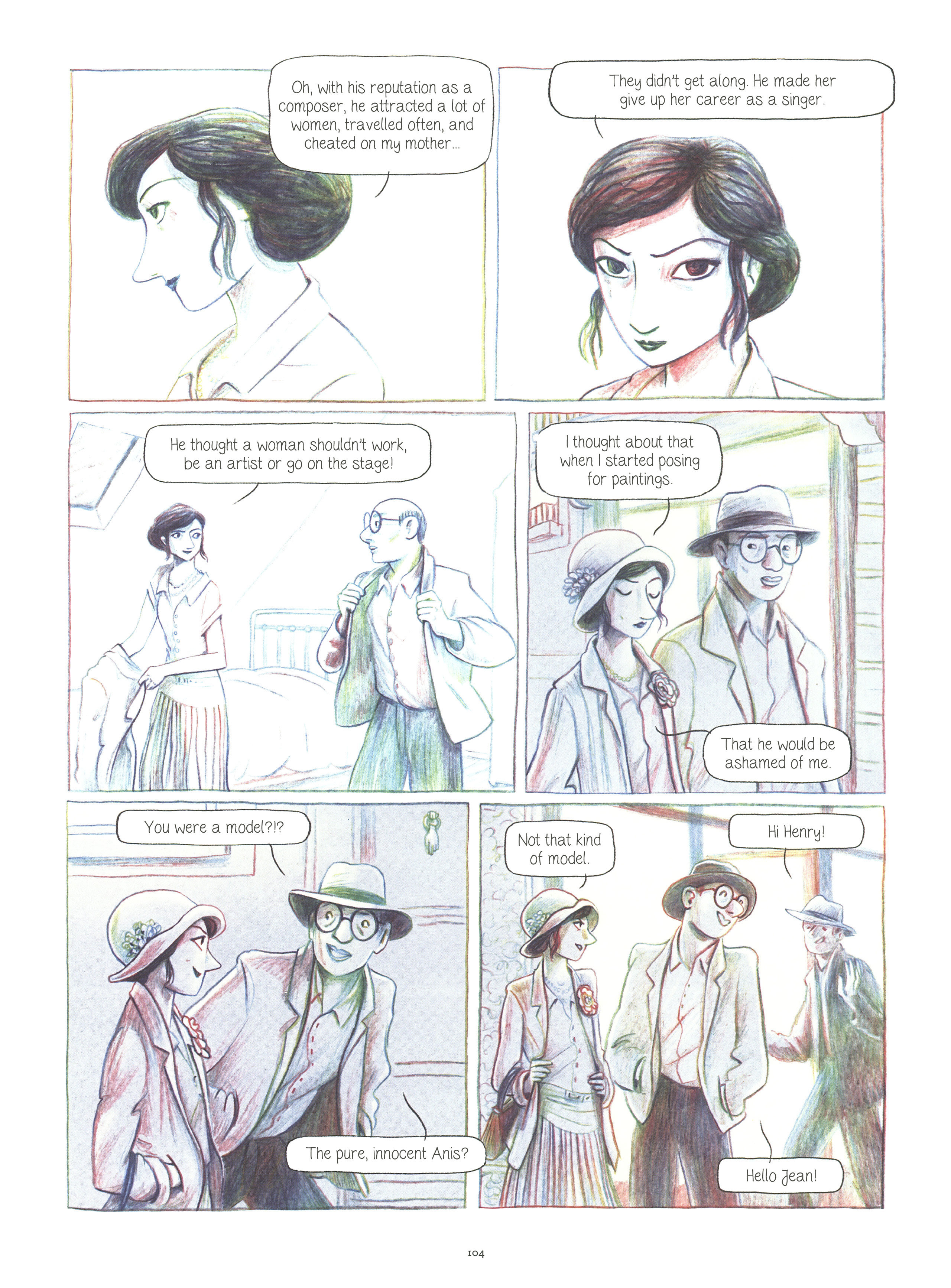 Read online Anais Nin: On the Sea of Lies comic -  Issue # TPB (Part 2) - 2