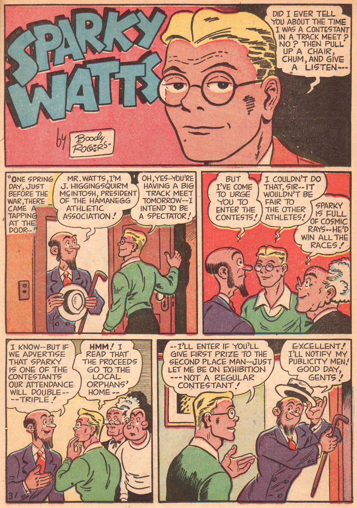 Read online Sparky Watts comic -  Issue #6 - 33