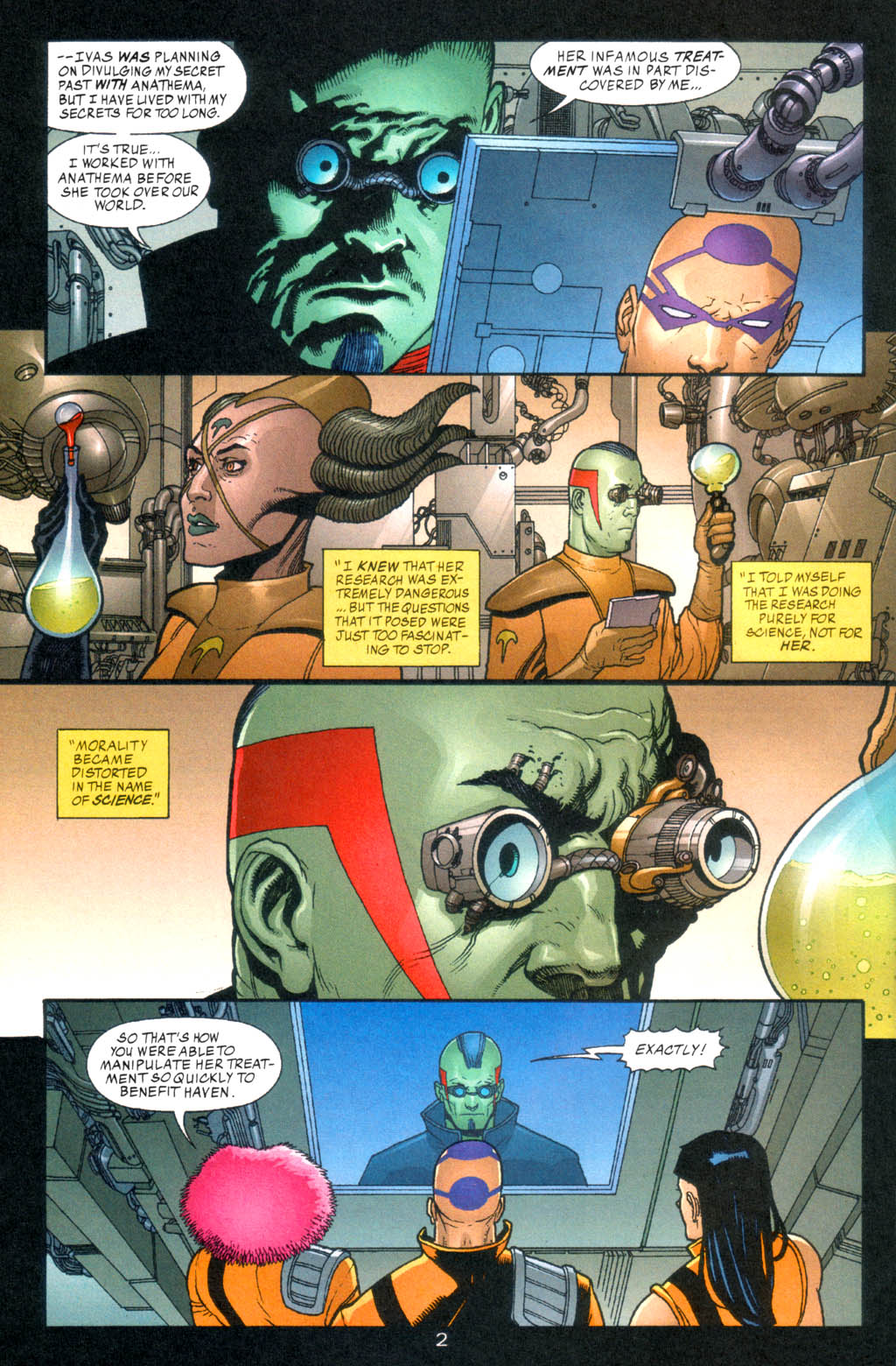 Read online Haven: The Broken City comic -  Issue #8 - 3