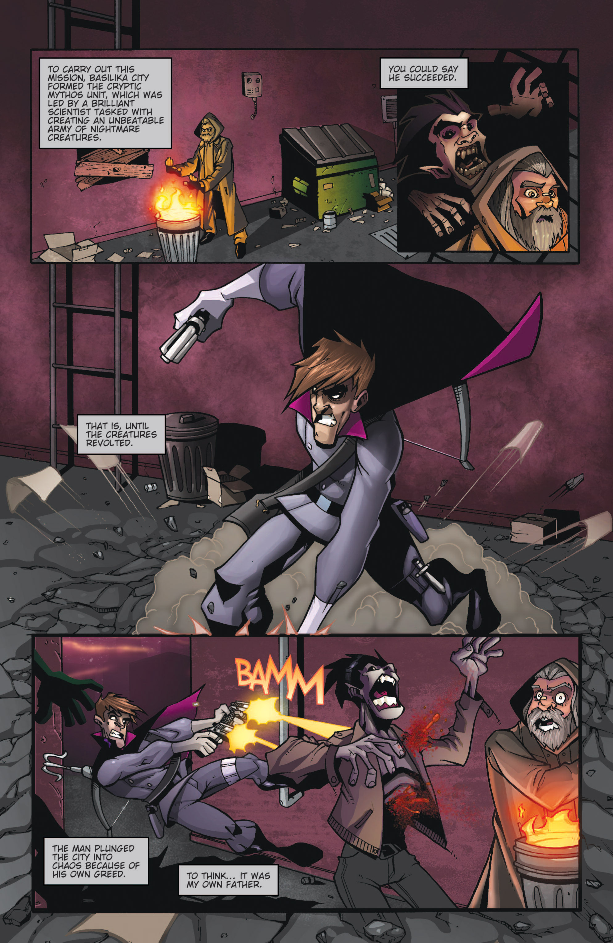 Read online Vitriol the Hunter comic -  Issue #1 - 4