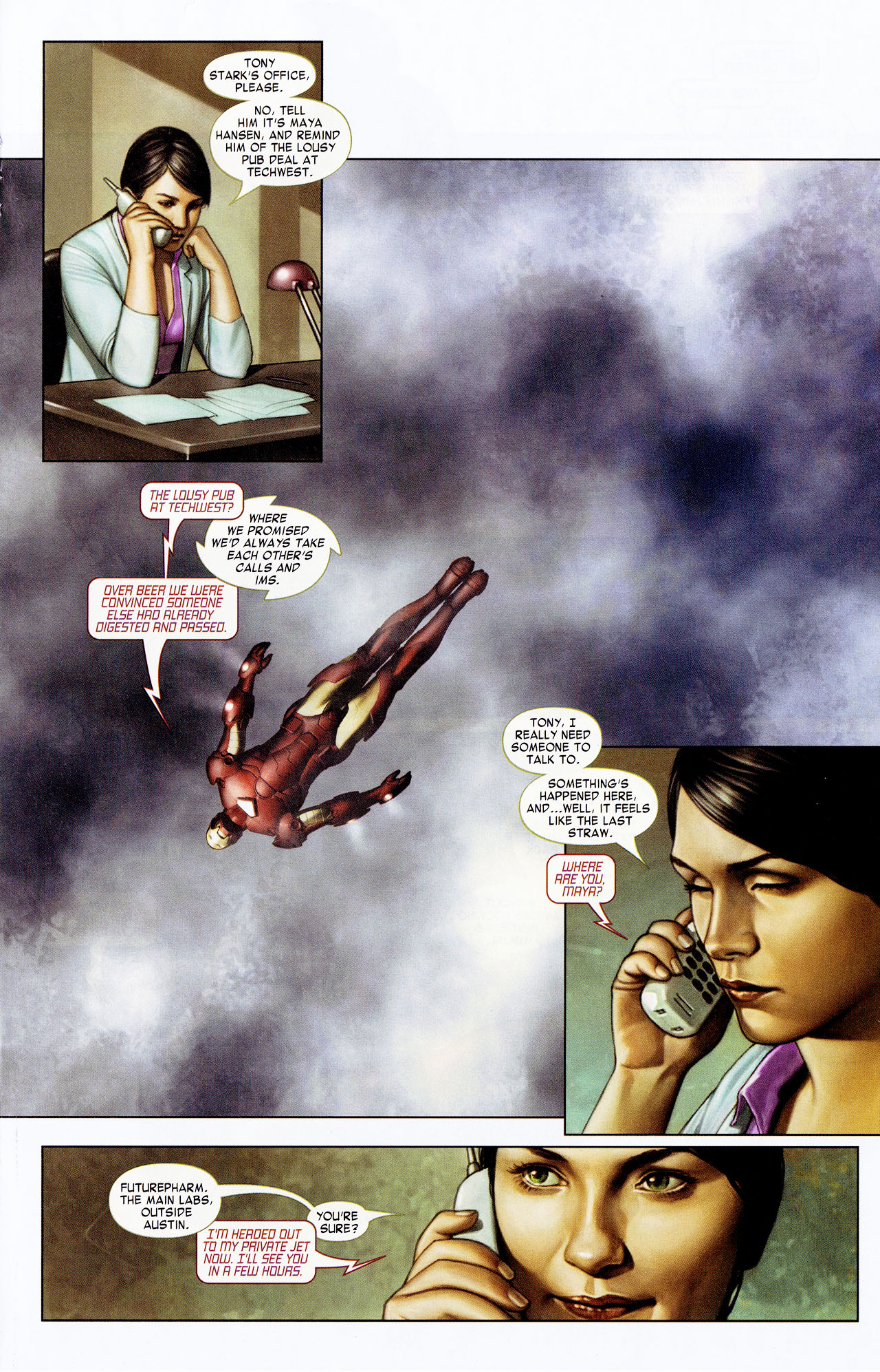Read online Iron Man: Extremis Director's Cut comic -  Issue #1 - 31