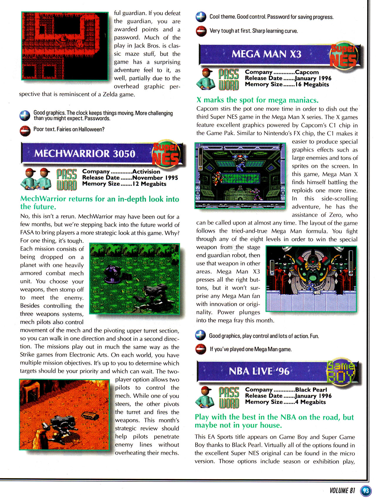 Read online Nintendo Power comic -  Issue #81 - 100