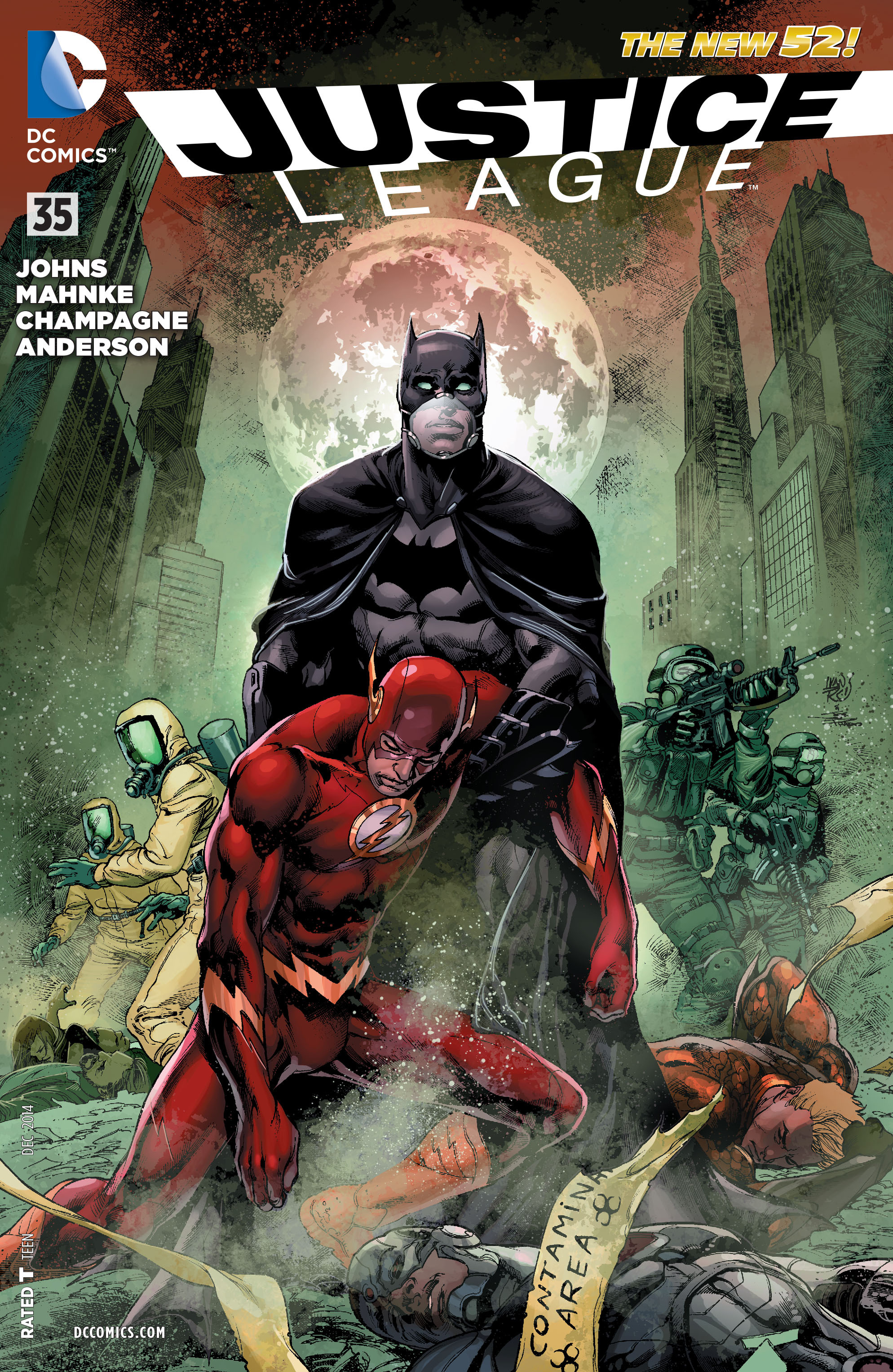 Read online Justice League (2011) comic -  Issue #35 - 1