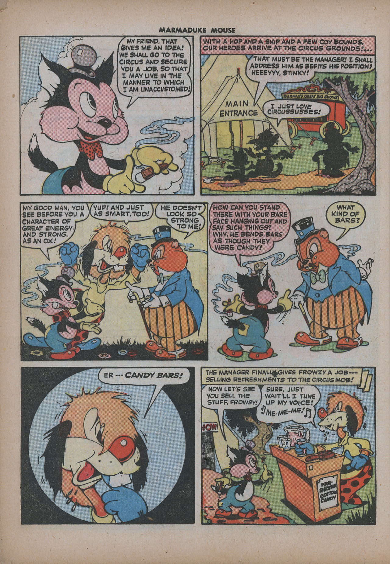 Read online Marmaduke Mouse comic -  Issue #1 - 17
