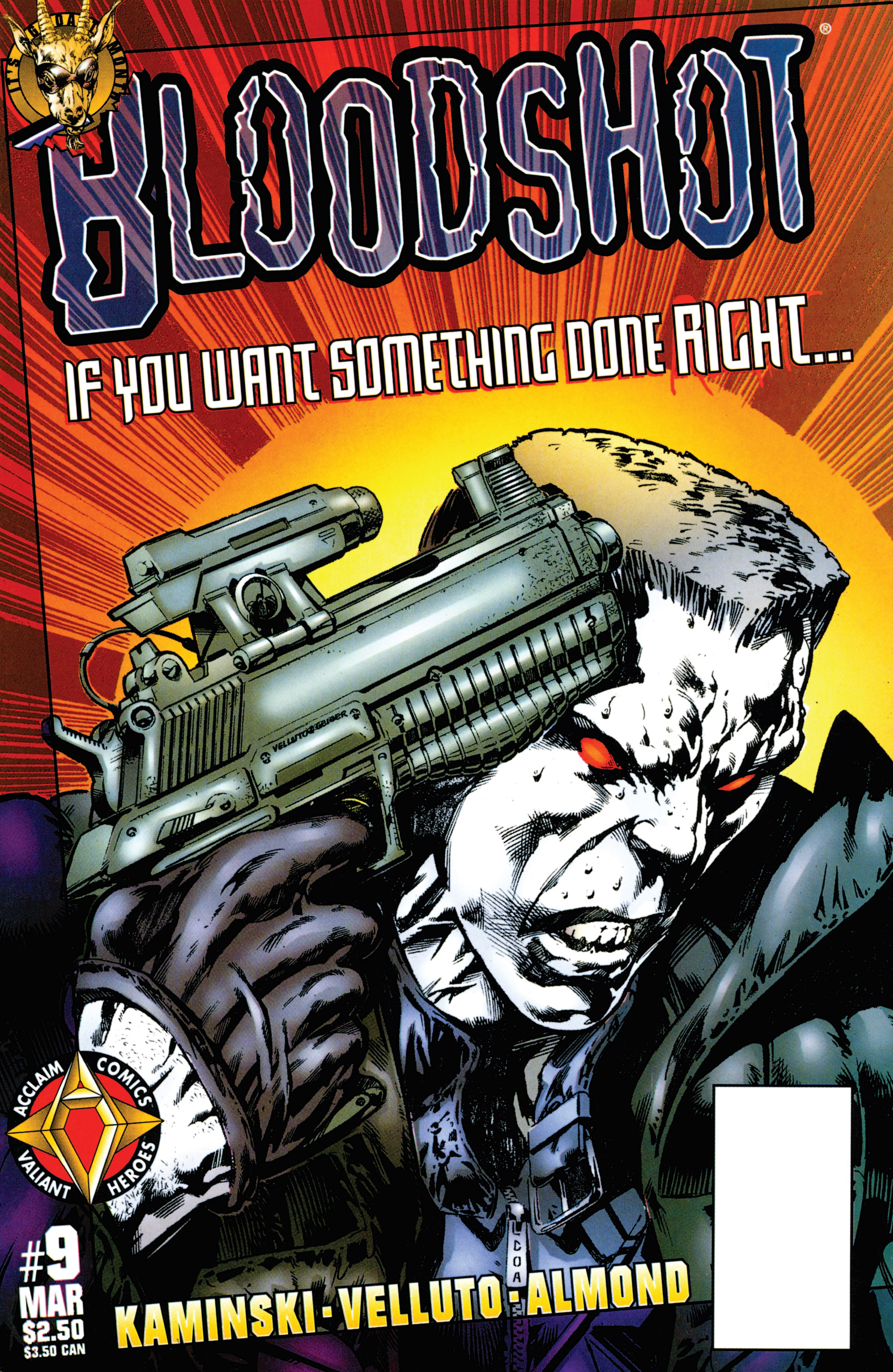 Read online Bloodshot (1997) comic -  Issue #9 - 1